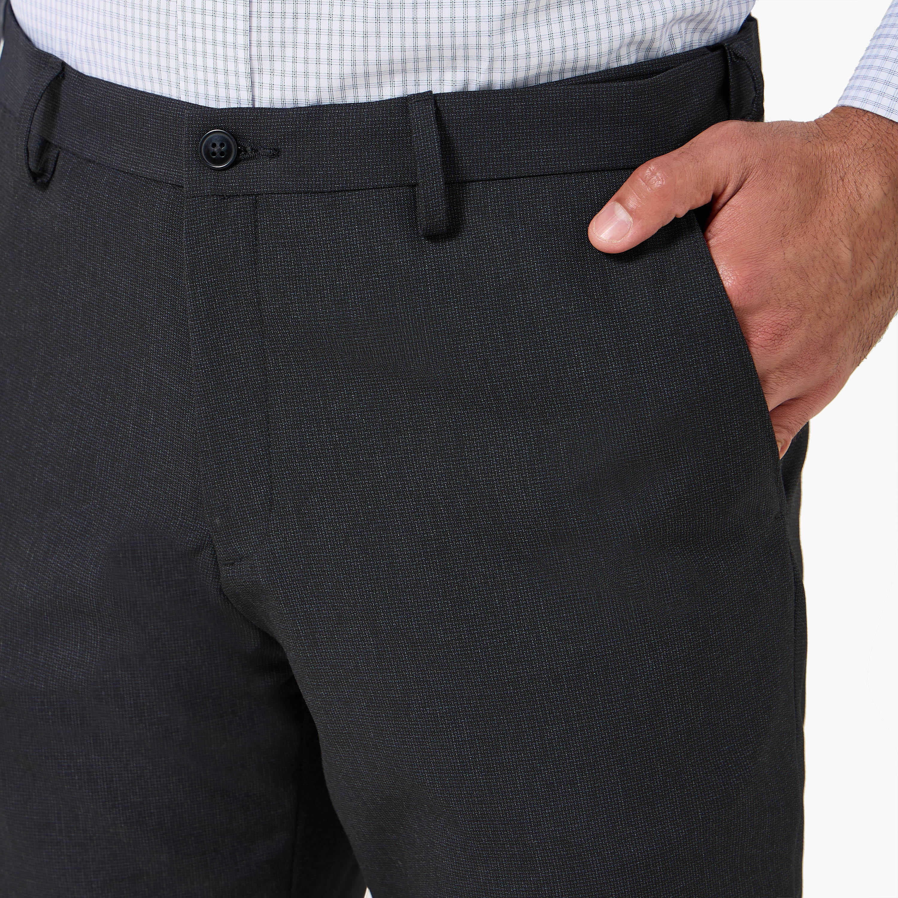 Slim Fit Flexi Waist Formal Trousers-men-clothing-bottoms-trousersandchinos-trousers-image-3