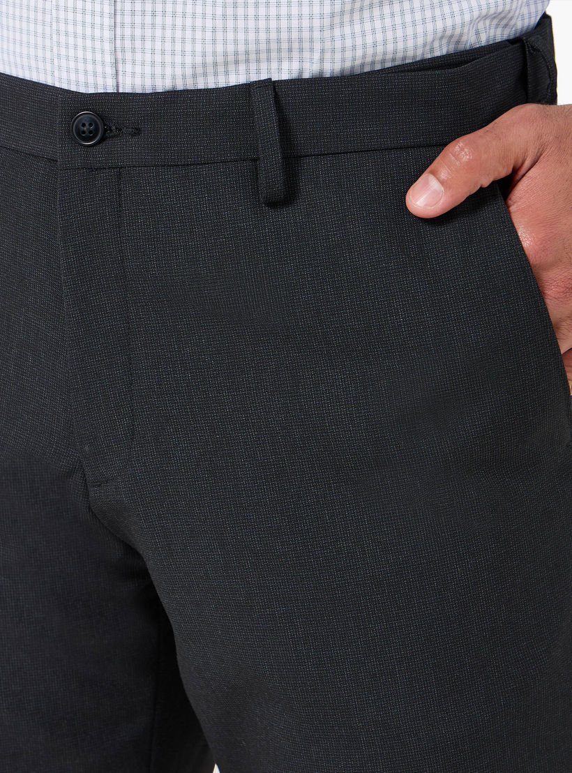 Slim Fit Flexi Waist Formal Trousers-men-clothing-bottoms-trousersandchinos-trousers-image-3