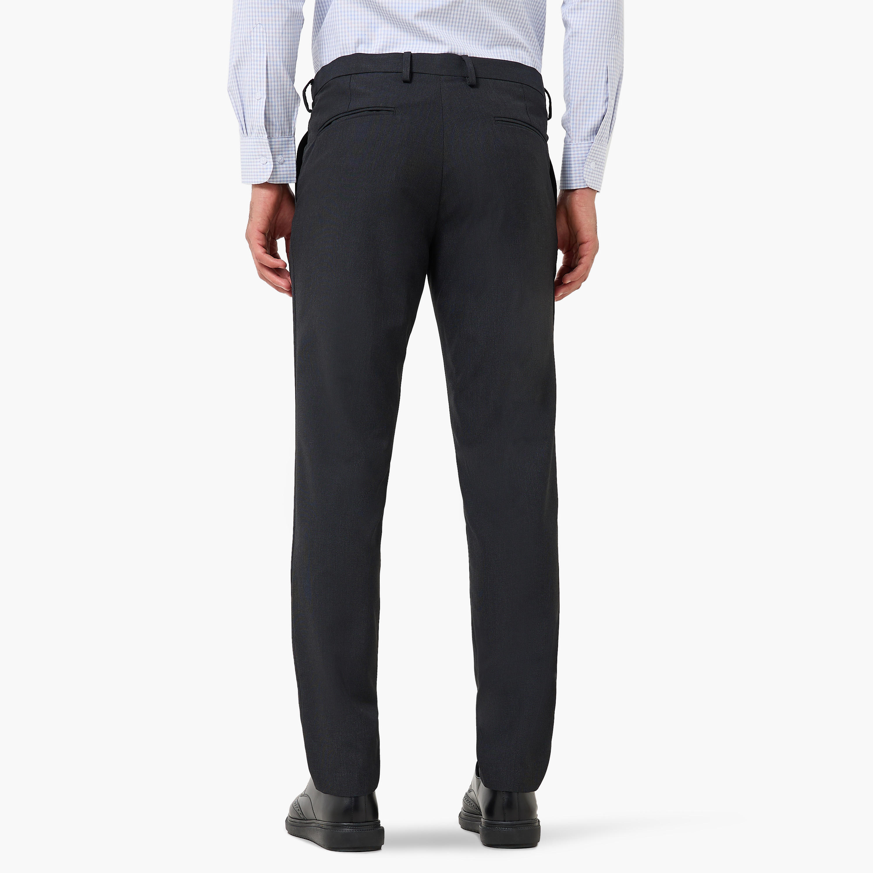 Slim Fit Flexi Waist Formal Trousers-men-clothing-bottoms-trousersandchinos-trousers-image-5