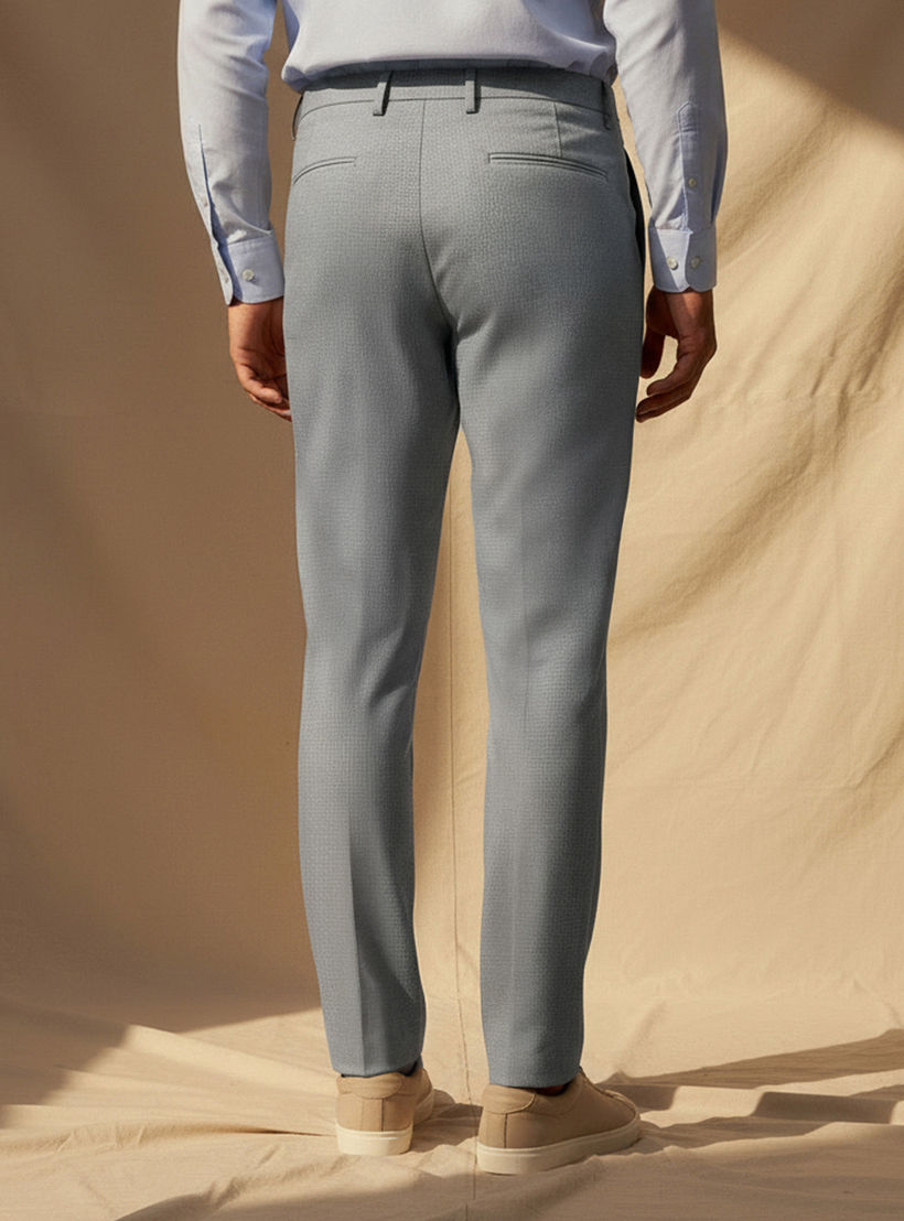 Slim Fit Flexi Waist Formal Trousers-men-clothing-bottoms-trousersandchinos-trousers-image-4