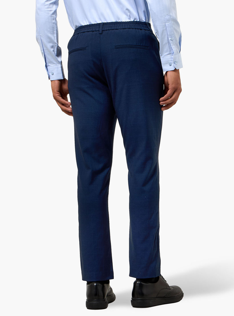 Slim Fit Flexi Waist Formal Trousers-men-clothing-bottoms-trousersandchinos-trousers-image-5