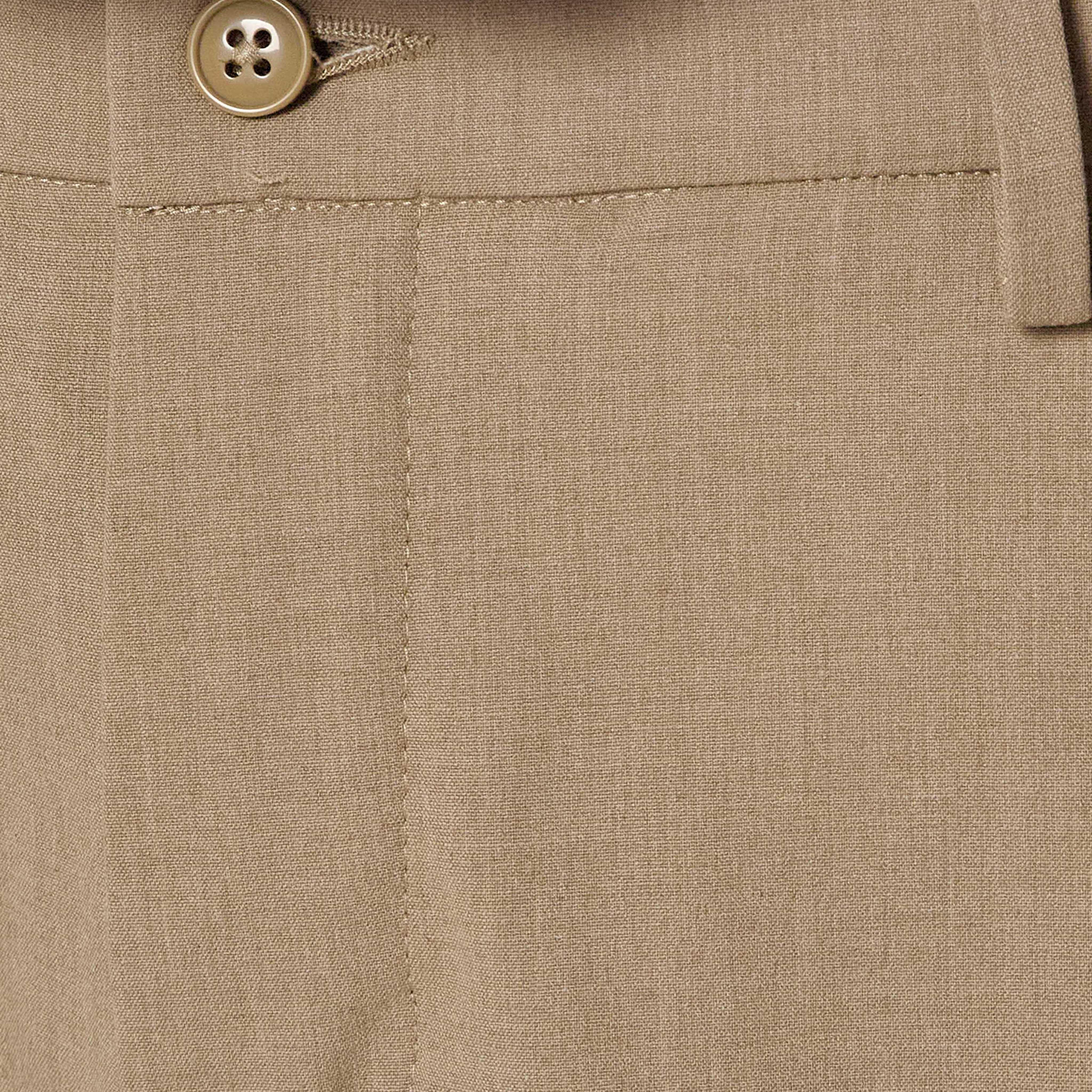 Regular Fit Bi-Stretch Flexi Waist Formal Trousers-men-clothing-bottoms-trousersandchinos-trousers-image-2