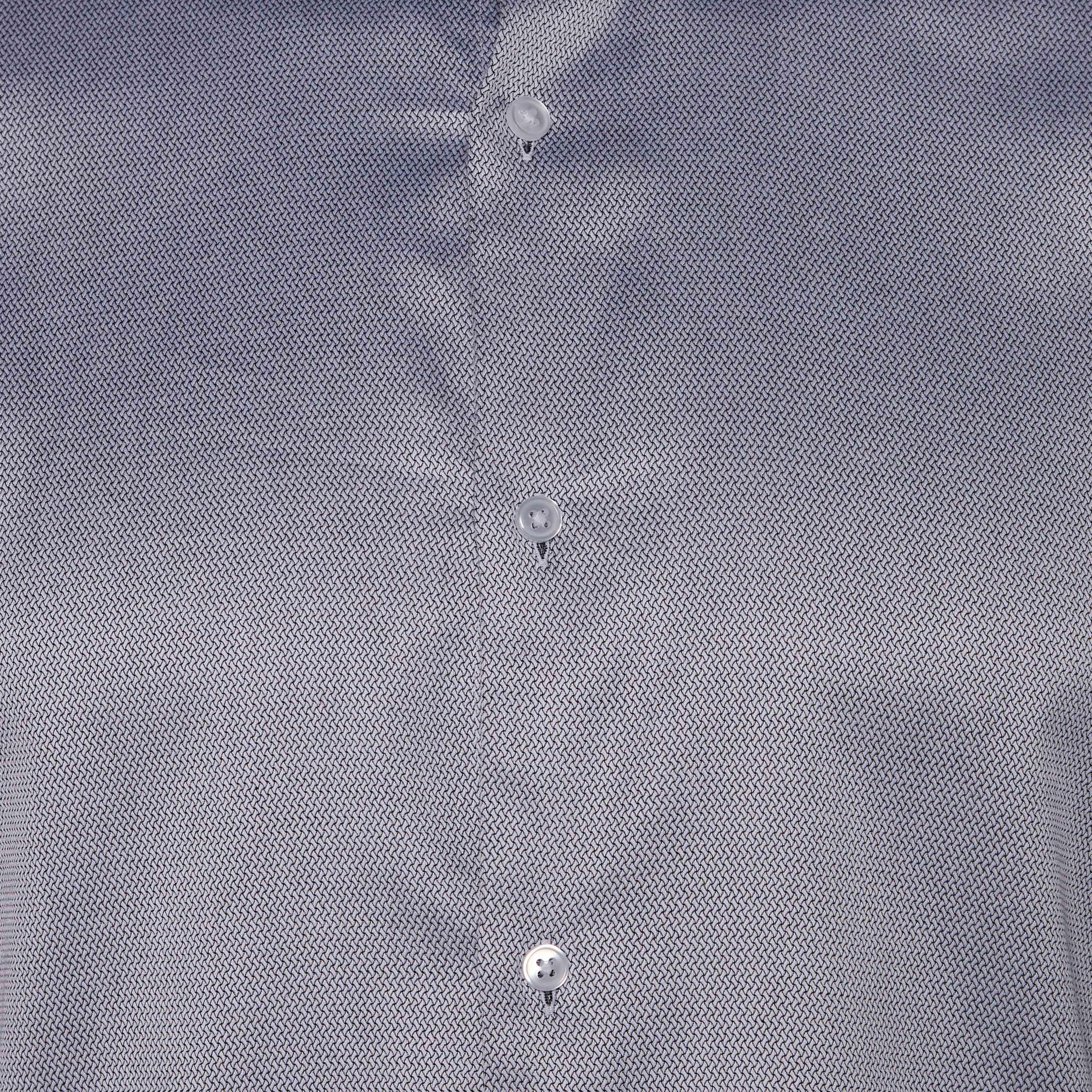 قميص بقصة عادية وياقة وملمس بارز وأكمام طويلة للرجال-men-clothing-shirts-image-2