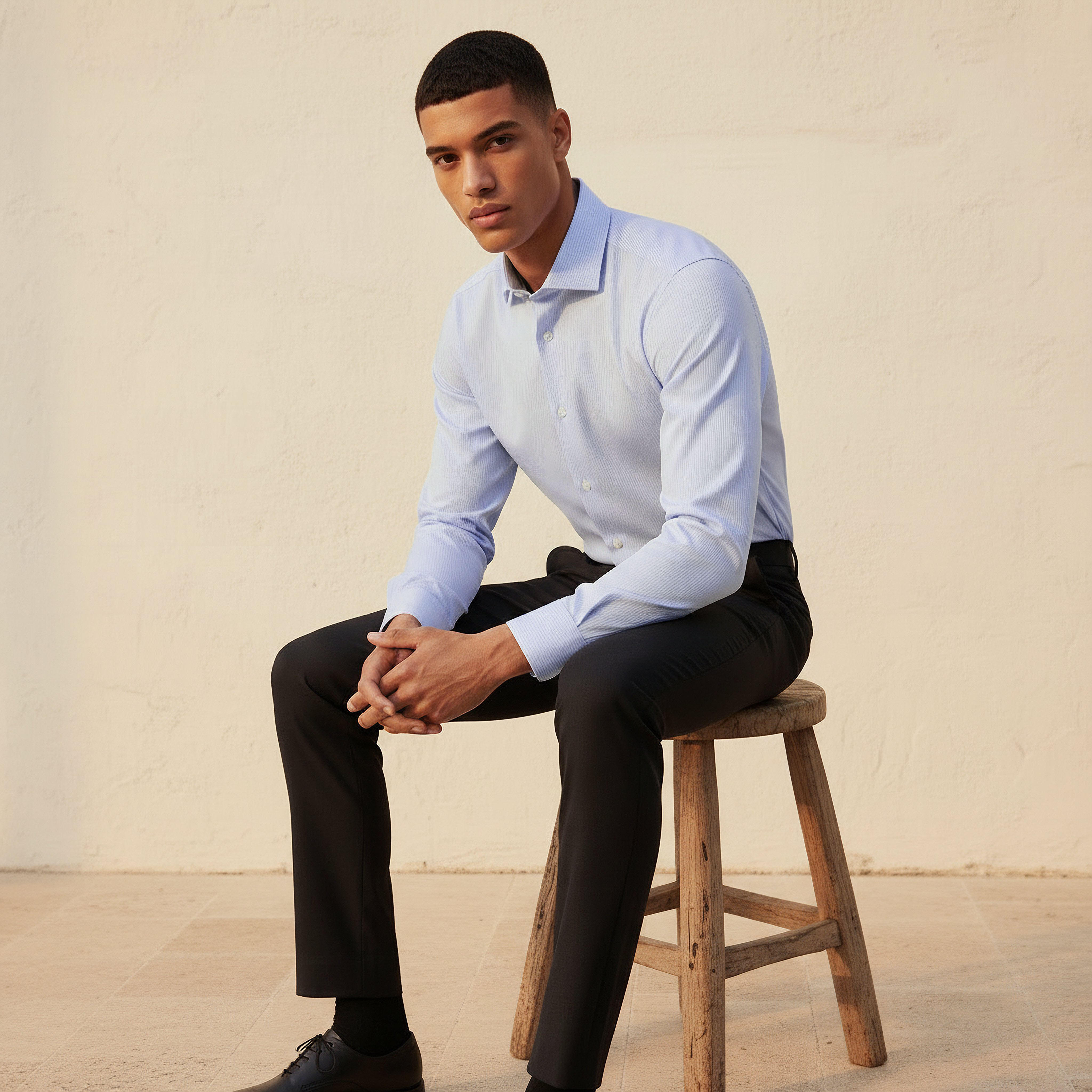 Men Slim Fit Collared Striped Long Sleeves Shirt-PROMO_SP_SA_2FOR169_110625-image-5