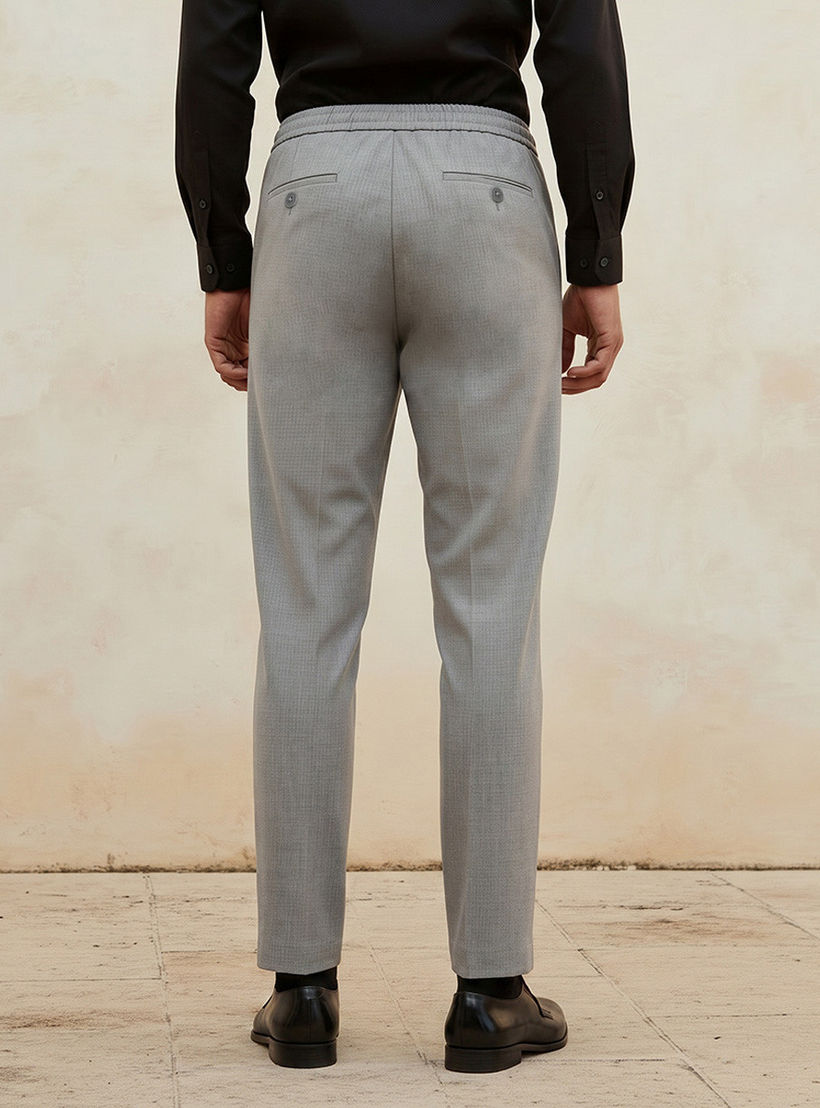 Regular Fit Flexi Waist Formal Trousers-men-clothing-bottoms-trousersandchinos-trousers-image-4