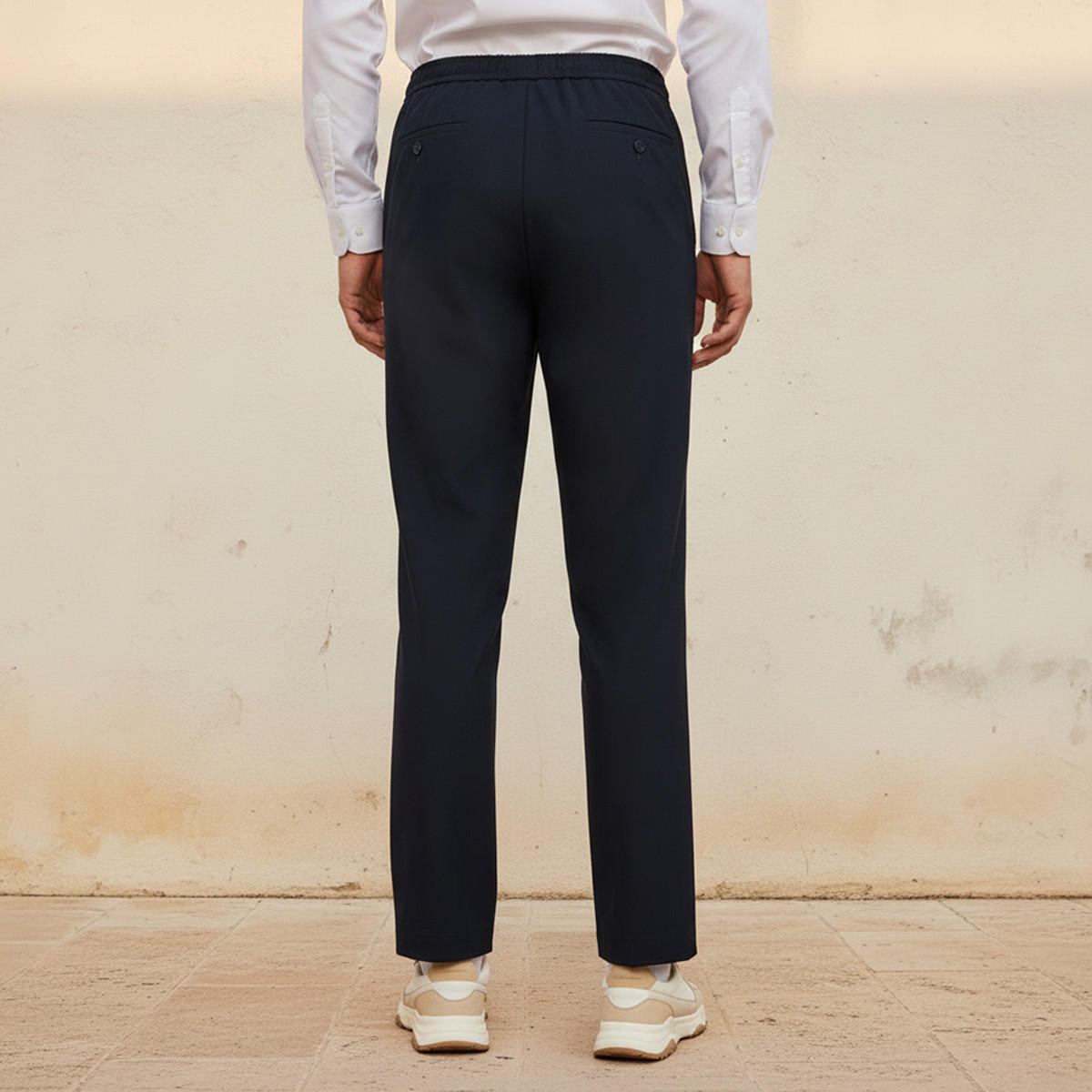 Regular Fit Flexi Waist Formal Trousers-men-clothing-bottoms-trousersandchinos-trousers-image-4