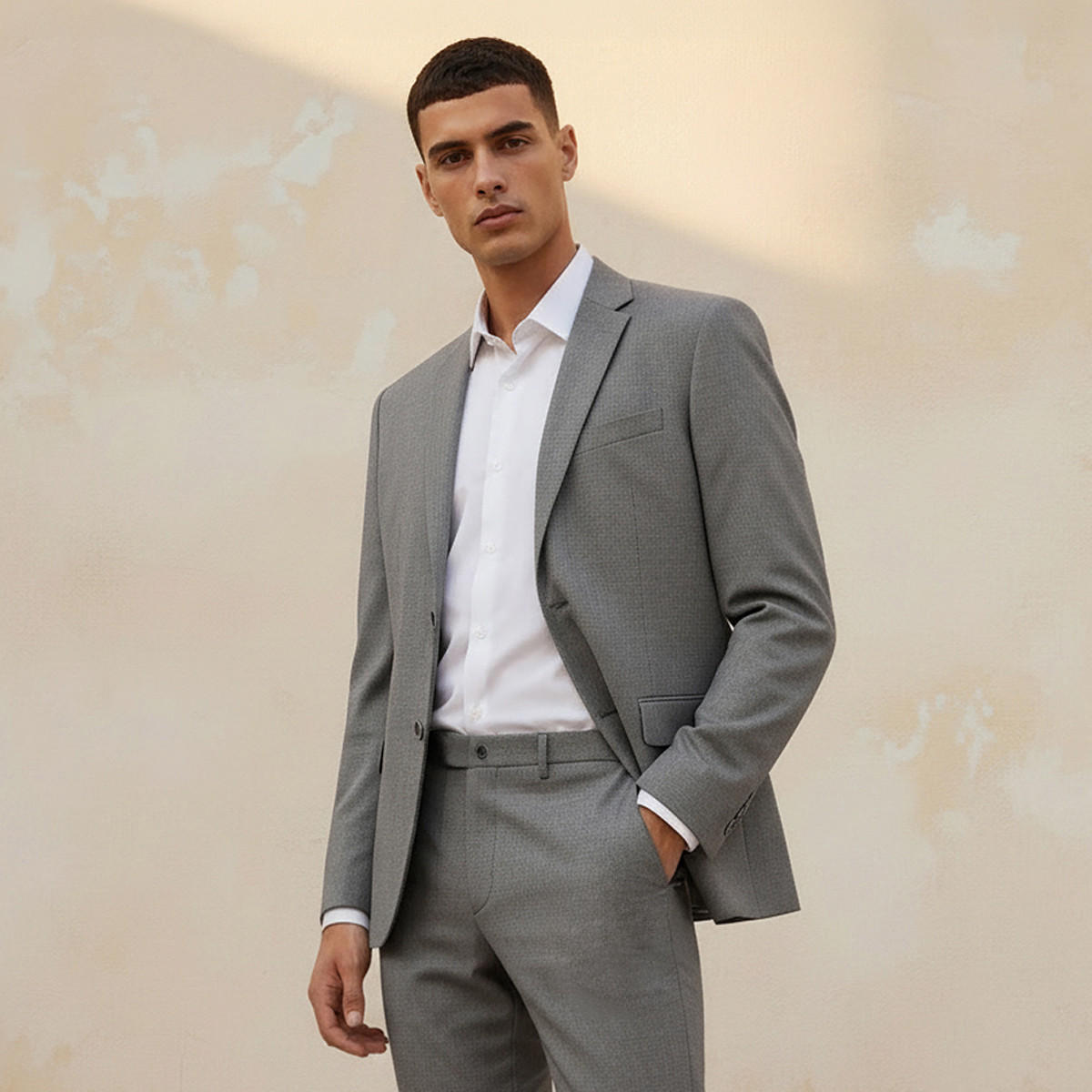 Men Regular Fit Notch Lapel Blazer-men-clothing-jacketsandblazers-blazers-image-1