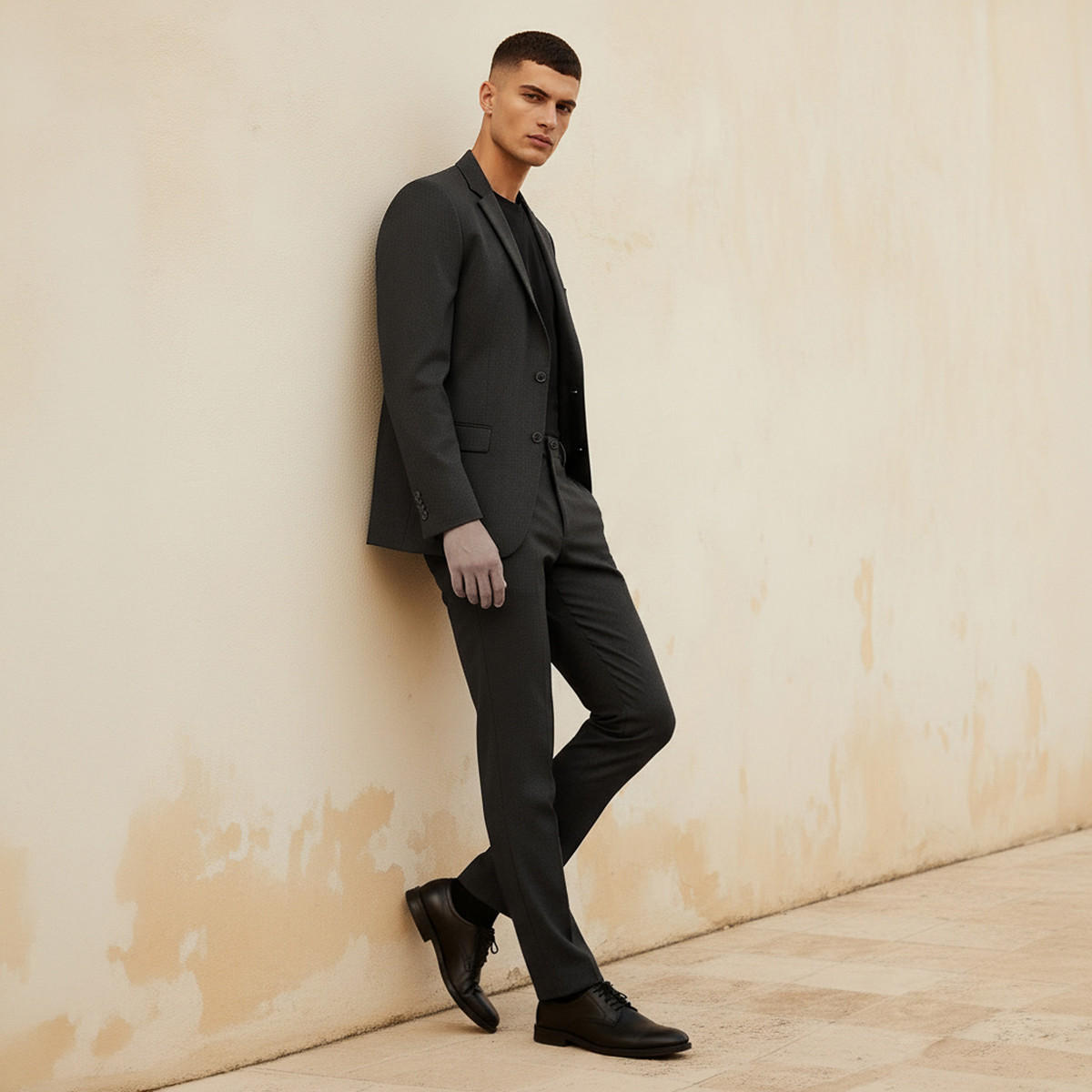 بليزر بقصّة عادية وياقة مطوية للرجال-men-clothing-jacketsandblazers-blazers-image-3