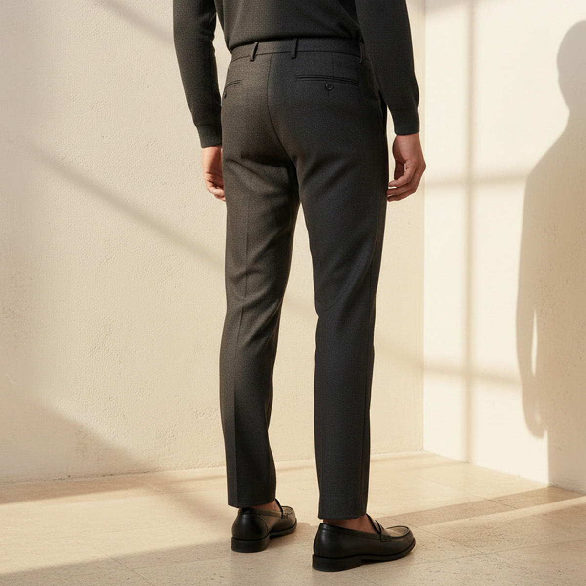 بنطلون رسمي بقصّة سليم للرجال-men-clothing-bottoms-trousersandchinos-trousers-image-4