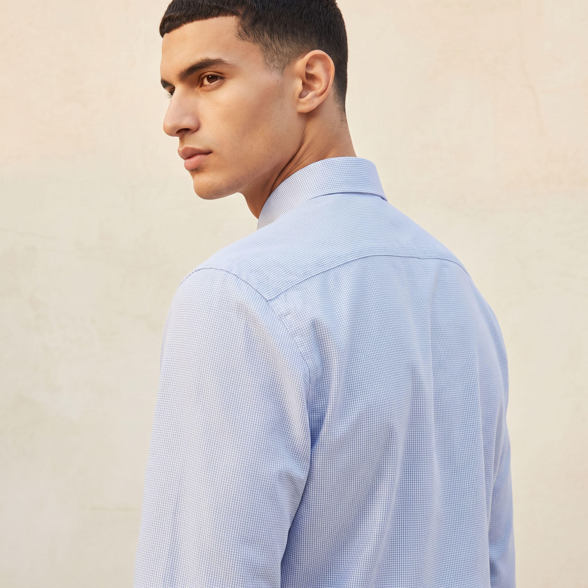 قميص كاروهات بقصة عادية وياقة وأكمام طويلة-men-clothing-shirts-image-7