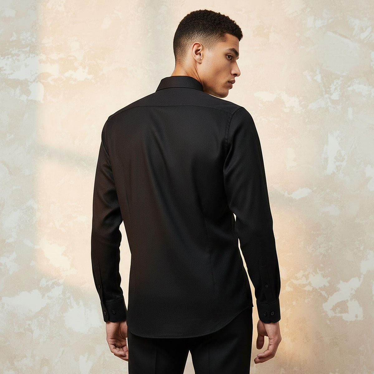 قميص بارز الملمس بأكمام طويلة وقصة عادية-men-clothing-shirts-image-4