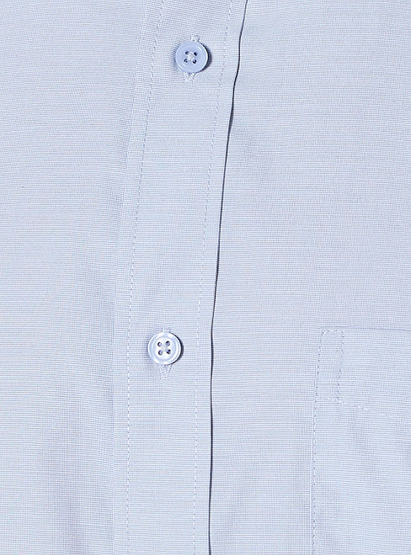 Regular Fit Collared Textured Long Sleeves Shirt-men-clothing-shirts-image-2