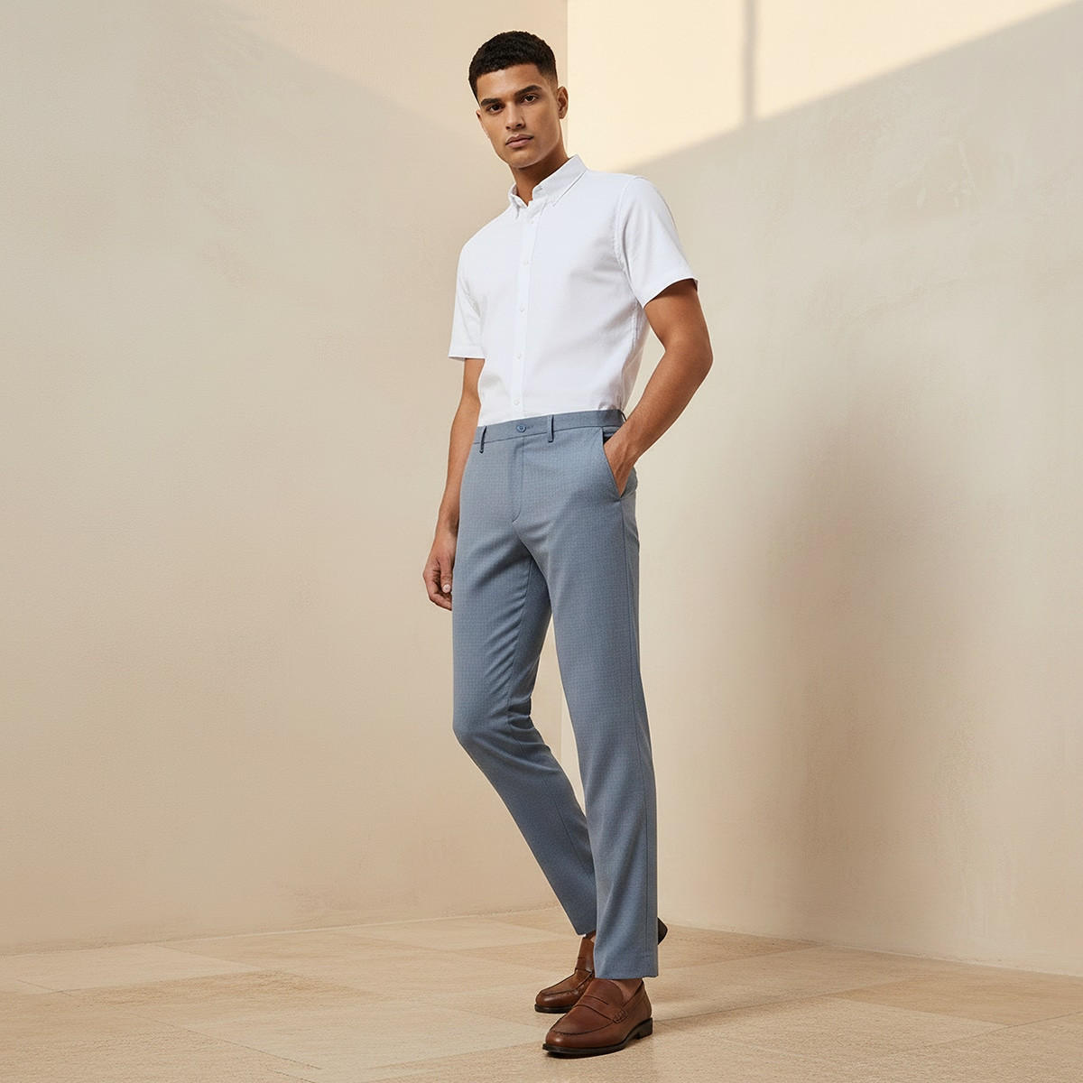 بنطلون رسمي رجالي بقصة ضيقة-men-clothing-bottoms-trousersandchinos-trousers-image-3