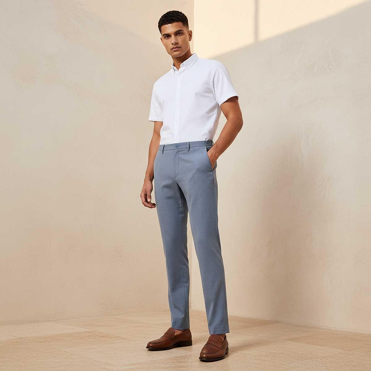 بنطلون رسمي رجالي بقصة ضيقة-men-clothing-bottoms-trousersandchinos-trousers-image-5