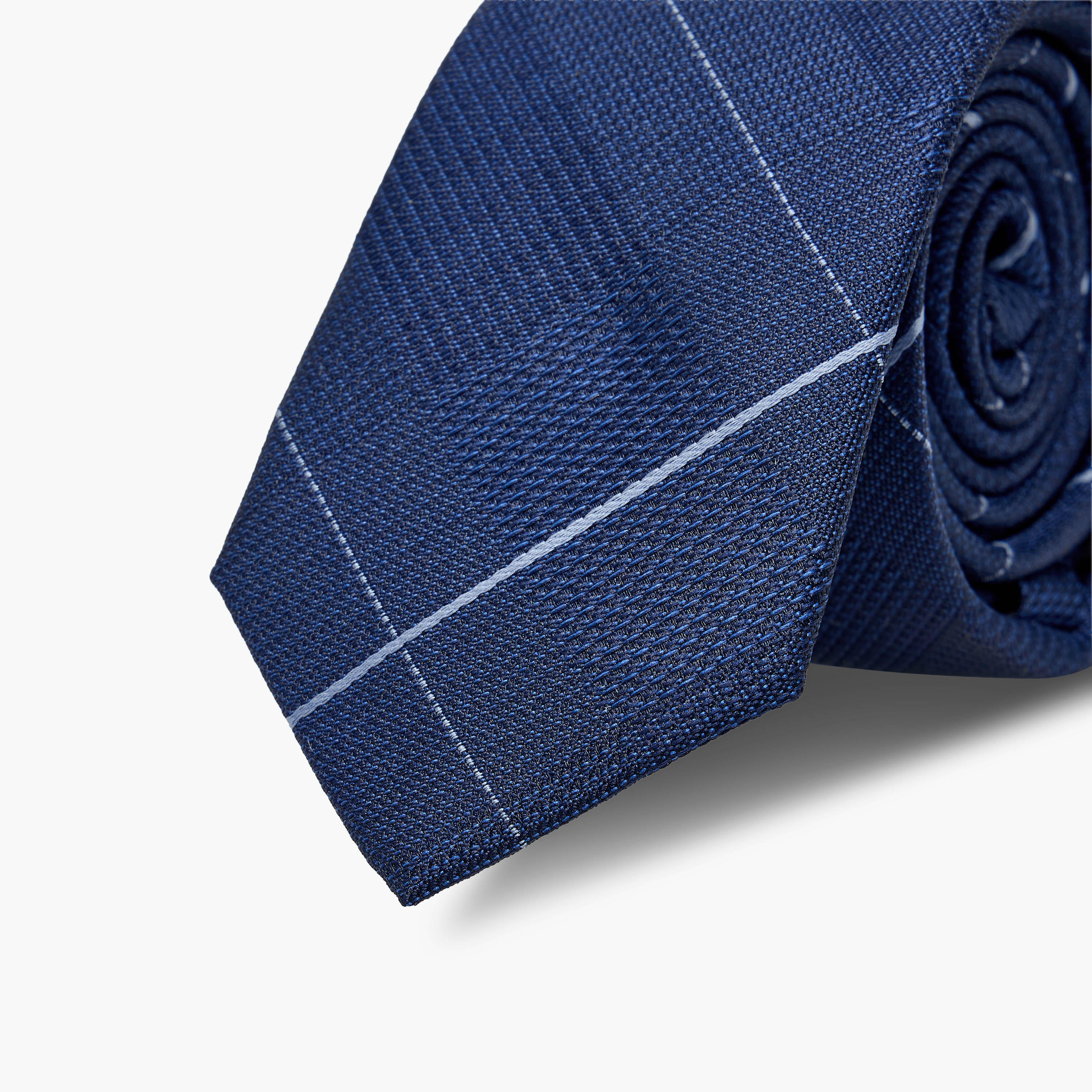 Men Checked Slim Cut Tie-men-tiesandcufflinks-pocketsquares-image-4