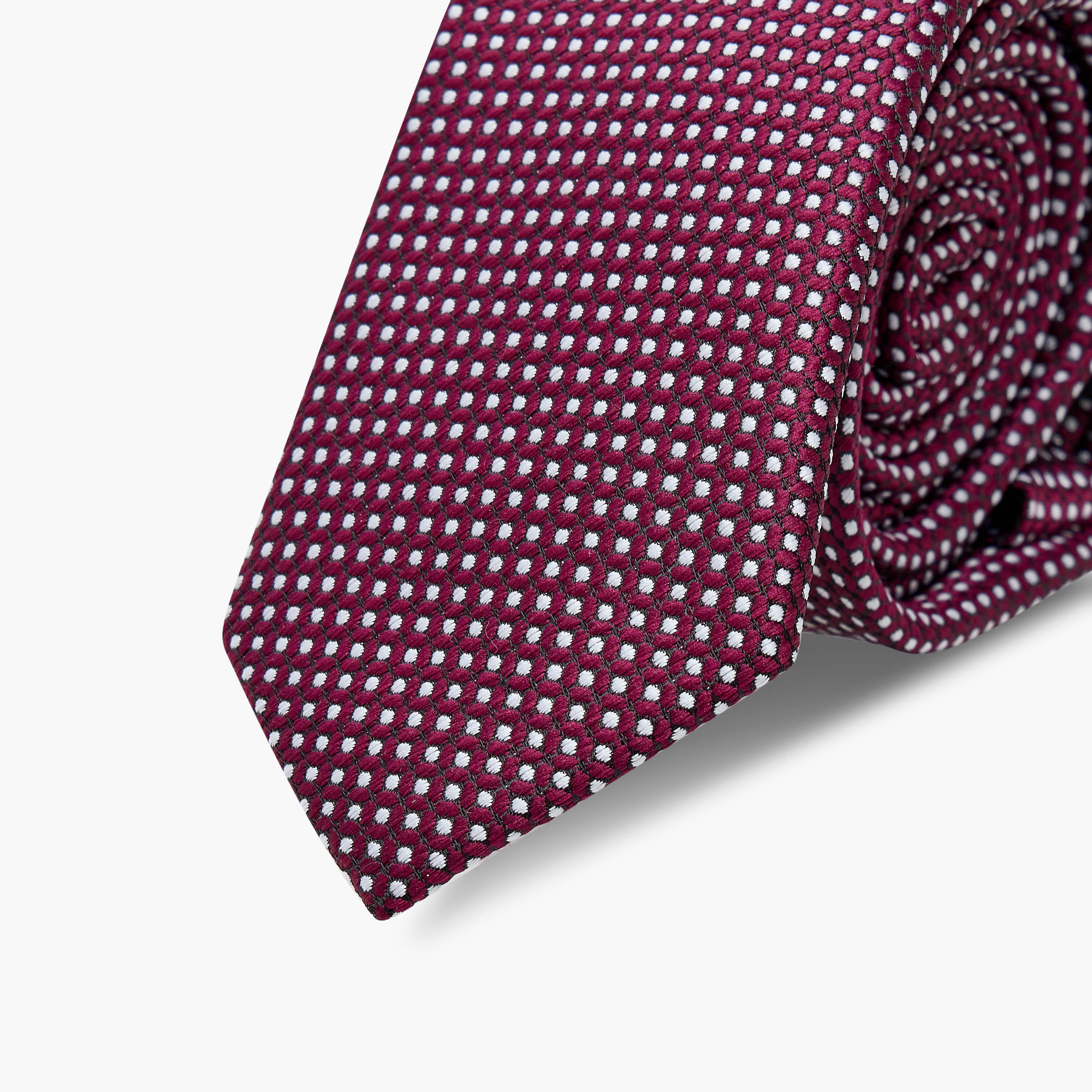 Men Textured Slim Cut Tie-men-tiesandcufflinks-pocketsquares-image-4