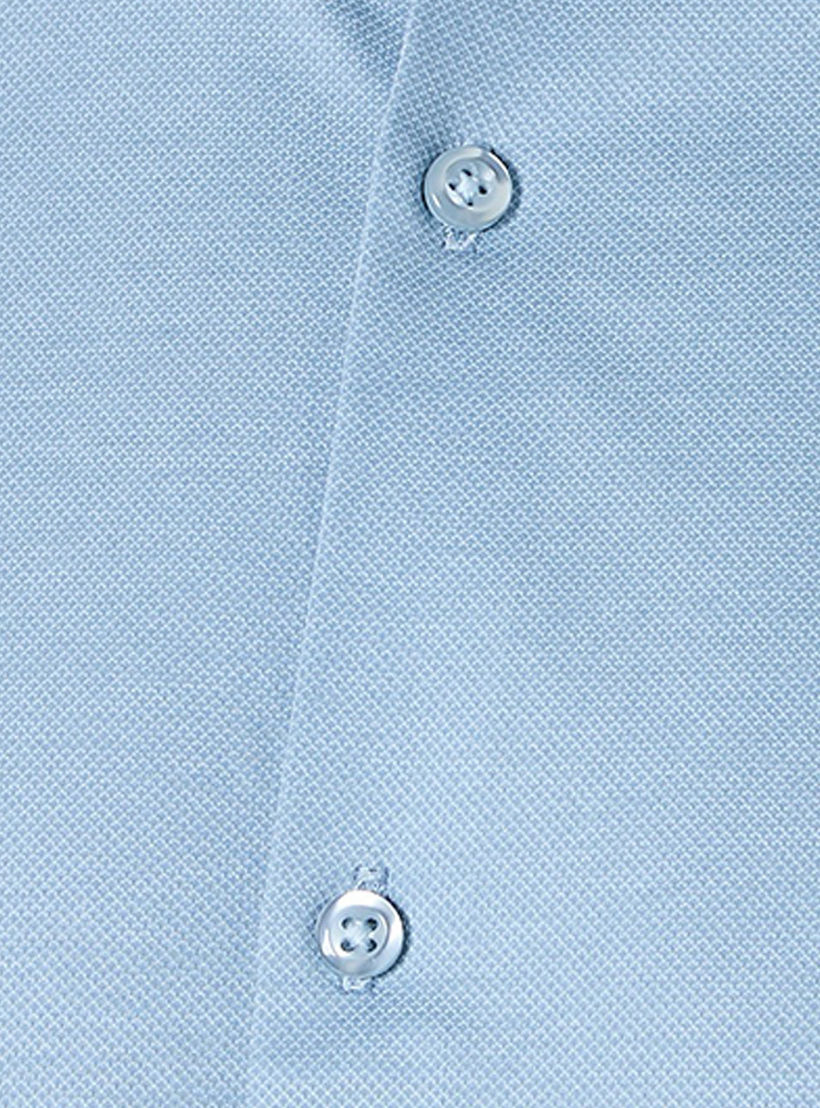 Regular Fit Collared Textured Long Sleeves Shirt-men-clothing-shirts-image-2