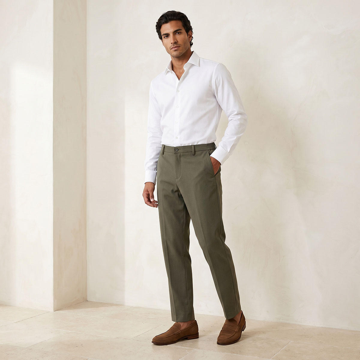بنطلون رسمي بقصة عادية-men-clothing-bottoms-trousersandchinos-trousers-image-3