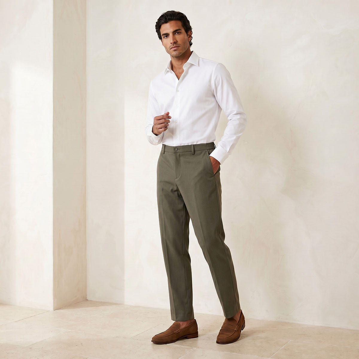 بنطلون رسمي بقصة عادية-men-clothing-bottoms-trousersandchinos-trousers-image-5