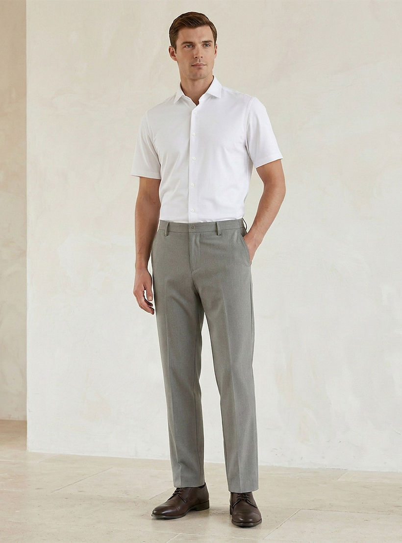 بنطلون رسمي بقصة عادية-men-clothing-bottoms-trousersandchinos-trousers-image-3