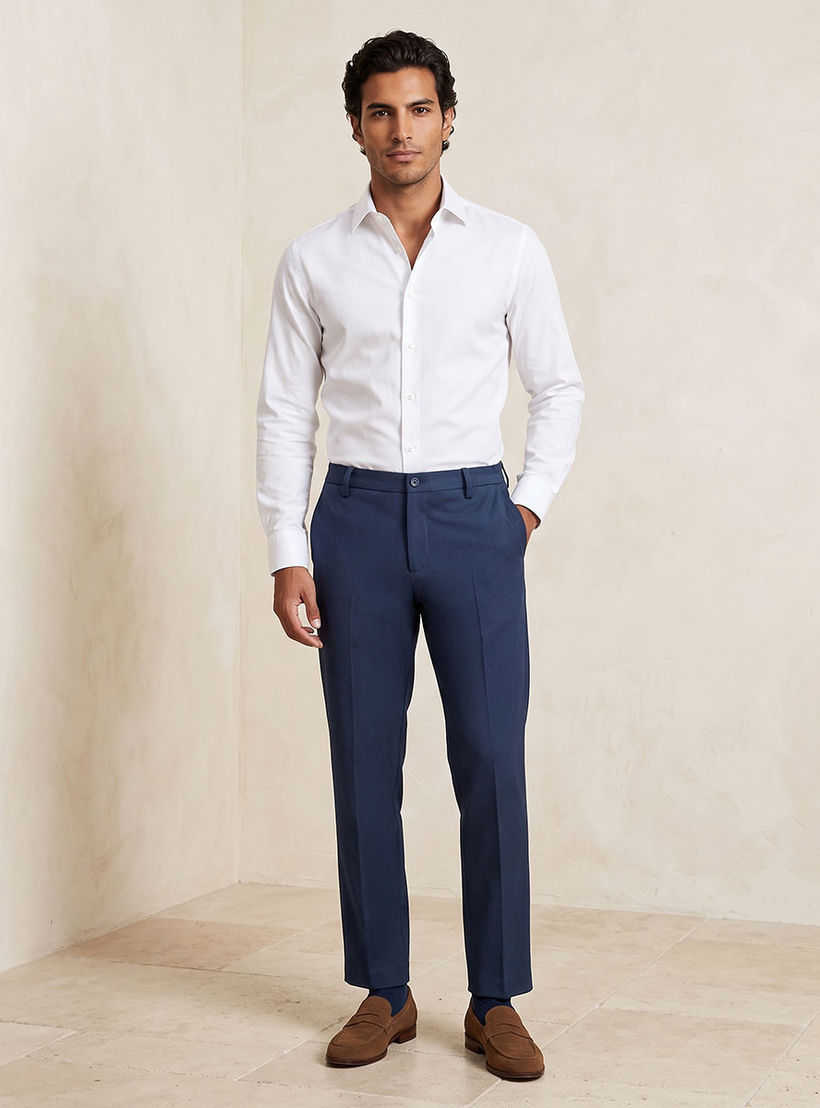 بنطلون رسمي بقصة عادية-men-clothing-bottoms-trousersandchinos-trousers-image-3