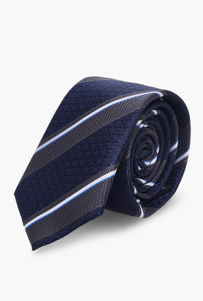 Men Striped Tie-men-image-1