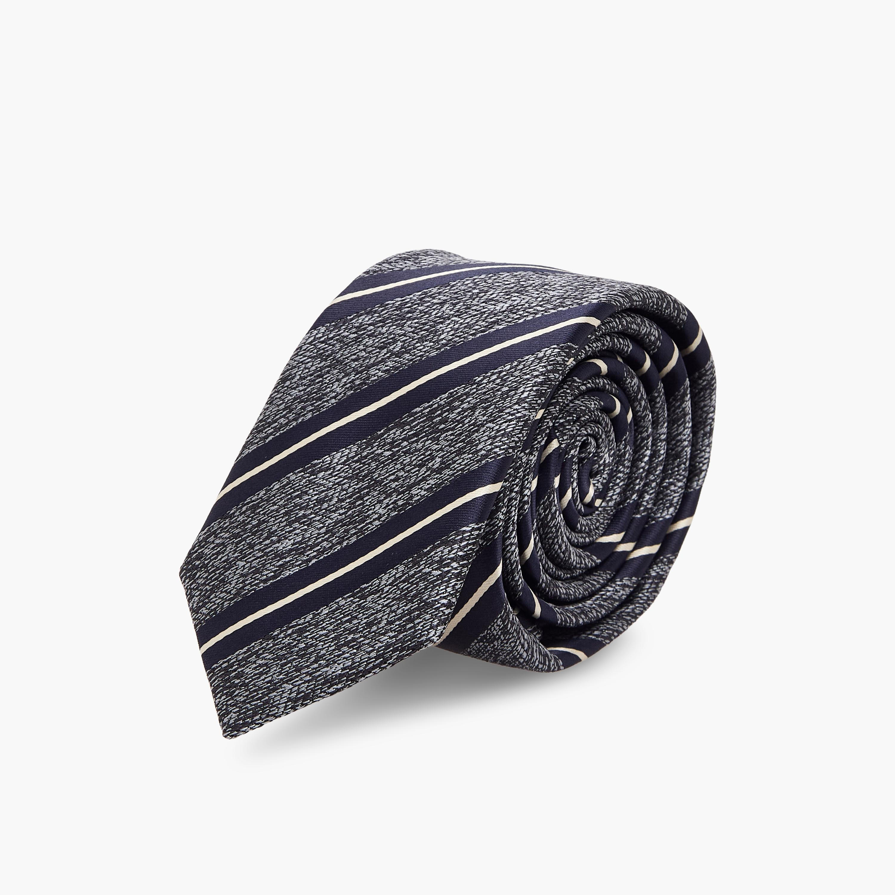 Men Striped Tie-men-tiesandcufflinks-pocketsquares-image-1