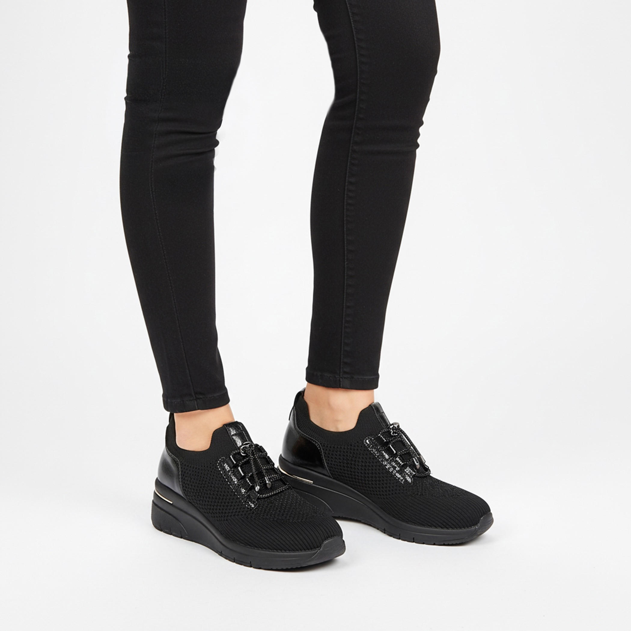 Le Confort Women Embellished Slip-On Sneakers-women-shoes-sneakers-image-2