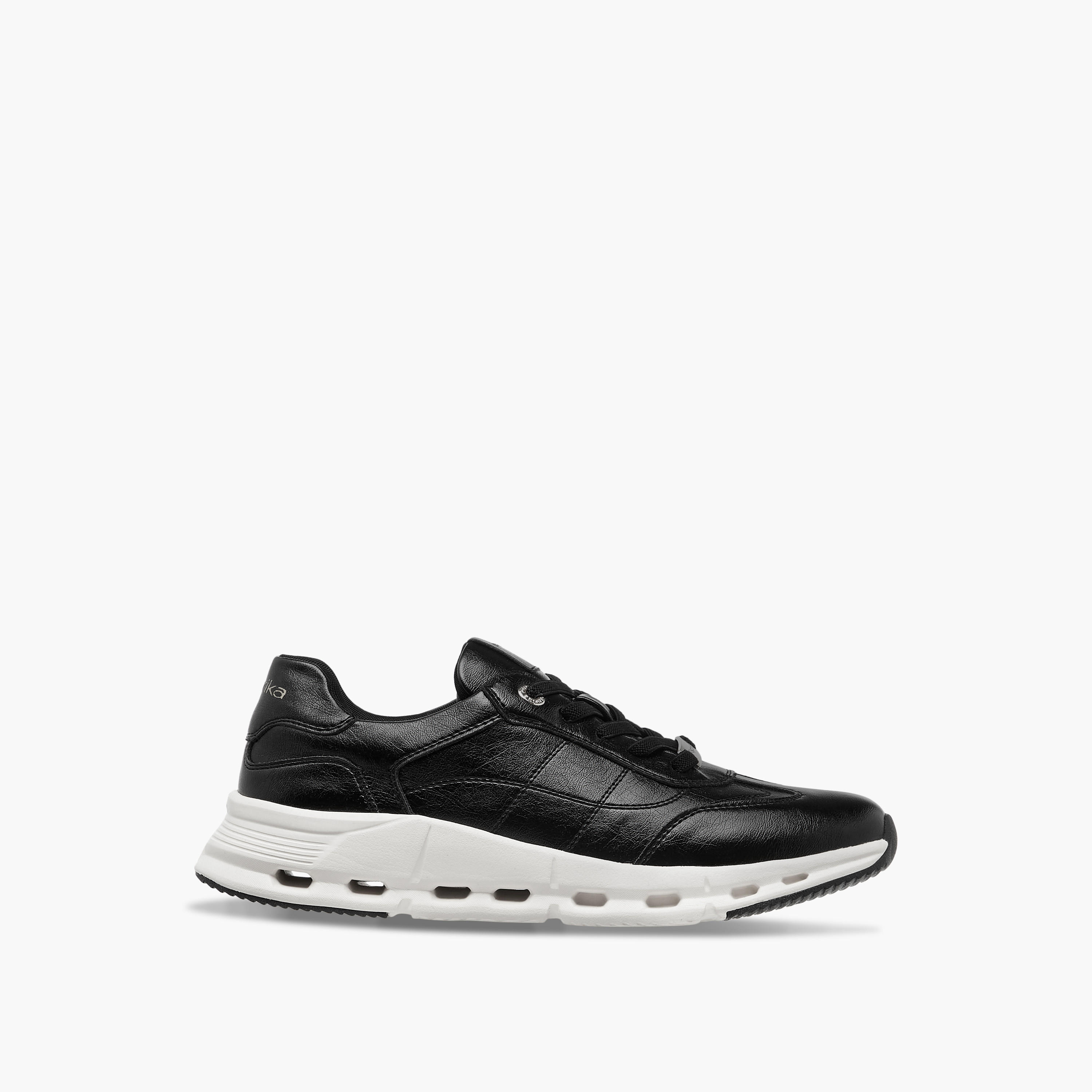 Paprika Panelled Sneakers with Lace-Up Closure-women-shoes-sneakers-image-3