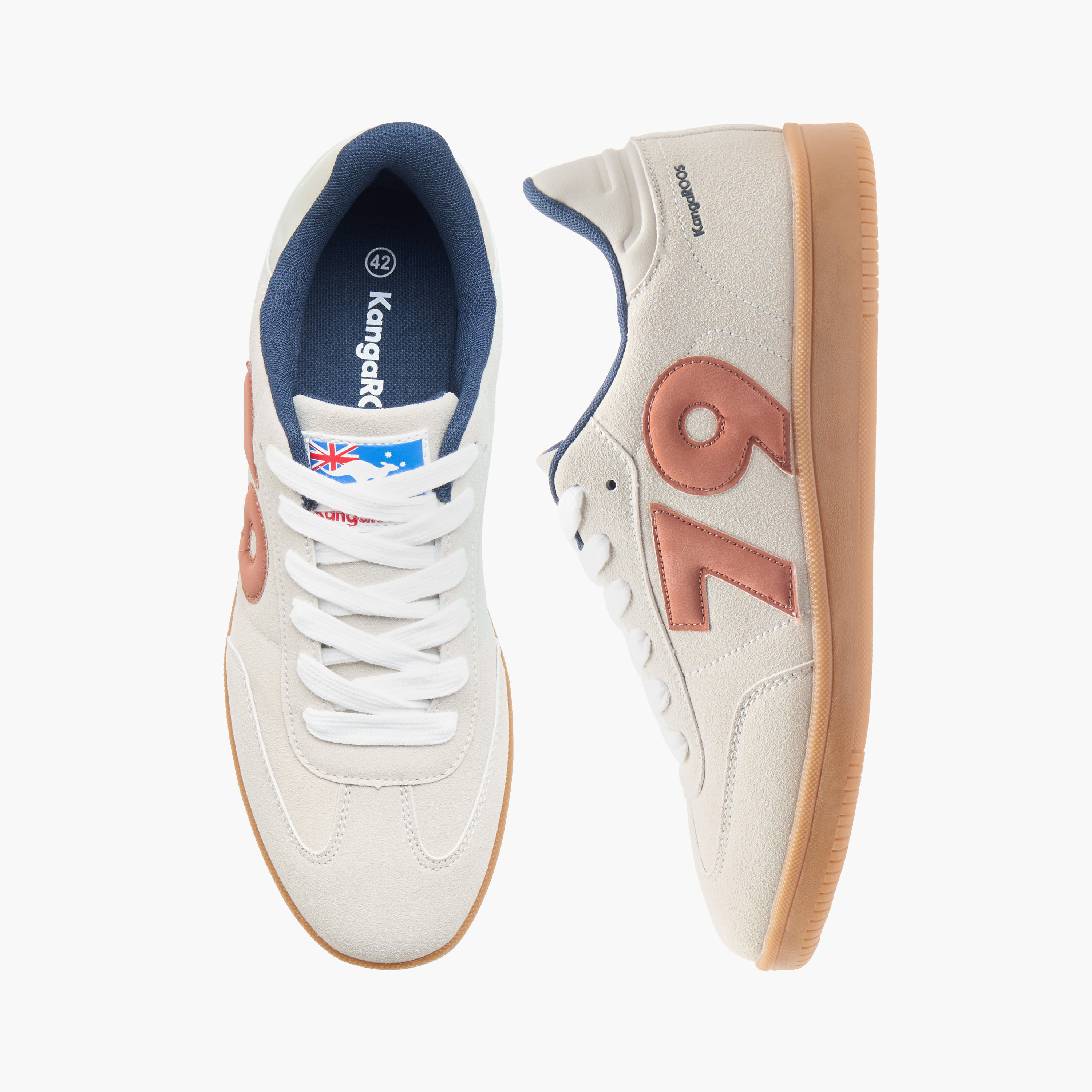 KangaROOS Men's Applique Detail Sneakers with Lace-Up Closure-men-shoes-sneakers-image-1