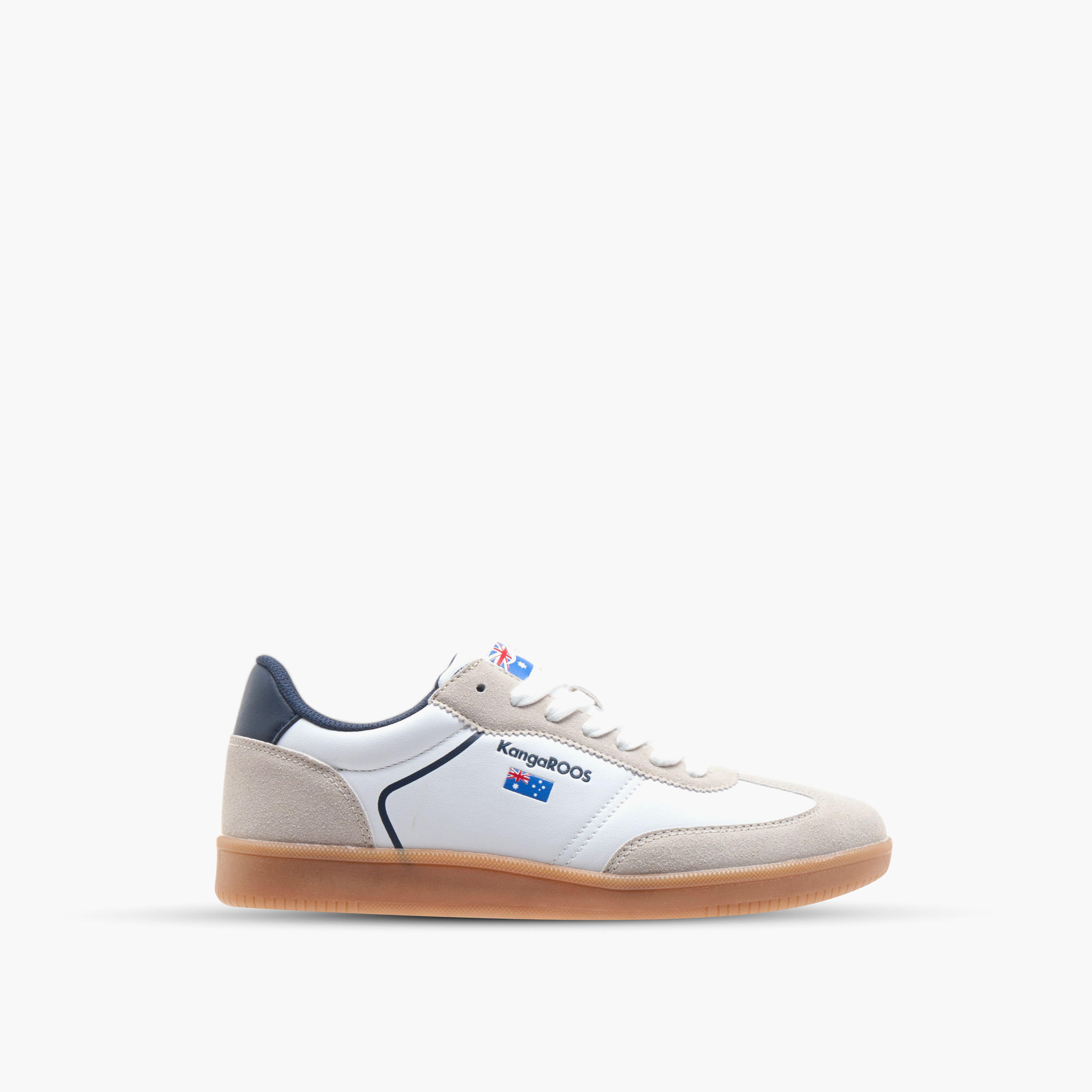 KangaROOS Men's Logo Detail Sneakers with Lace-Up Closure-men-shoes-sneakers-image-3