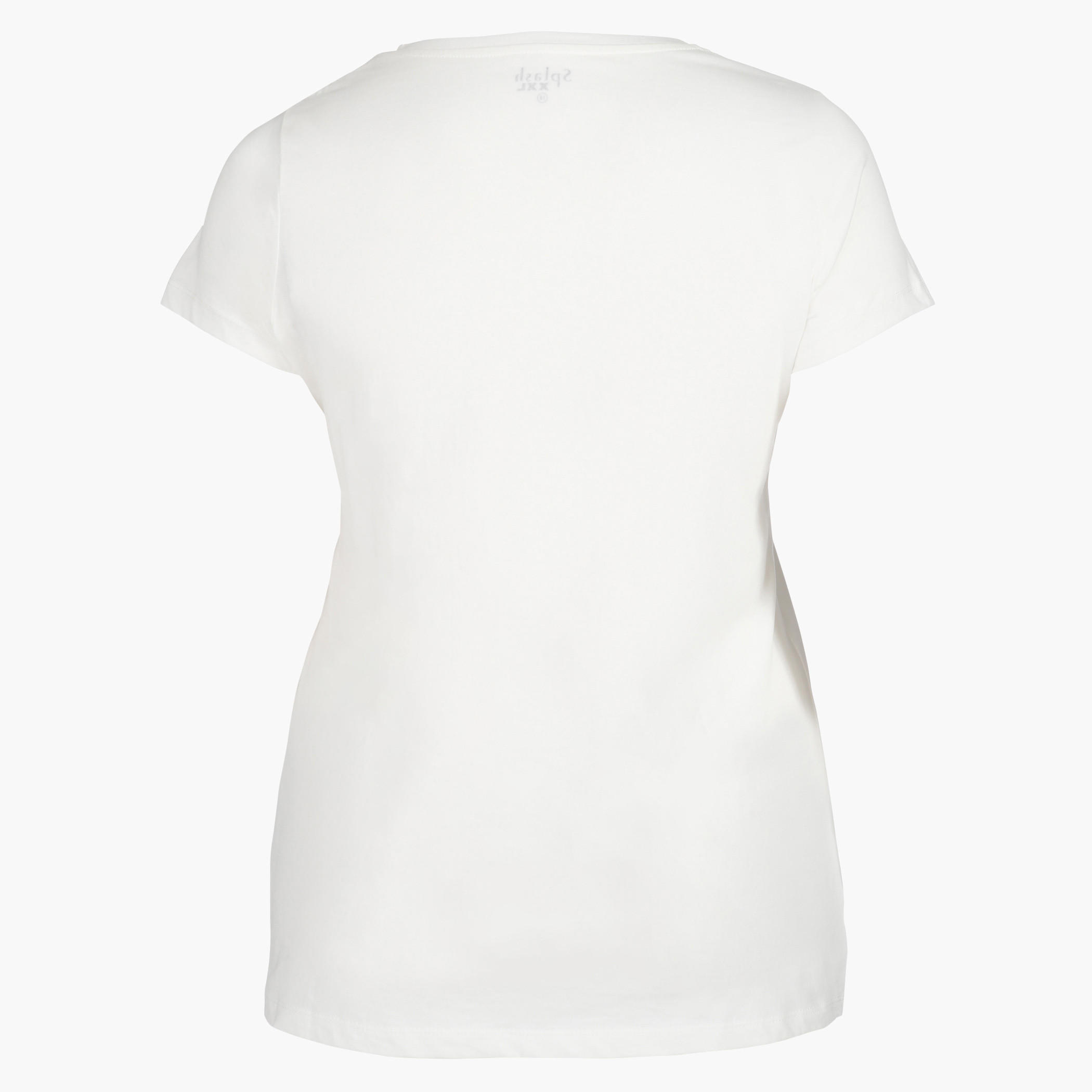 Printed Round Neck T-shirt with Short Sleeves-women-clothing-tshirts-image-2