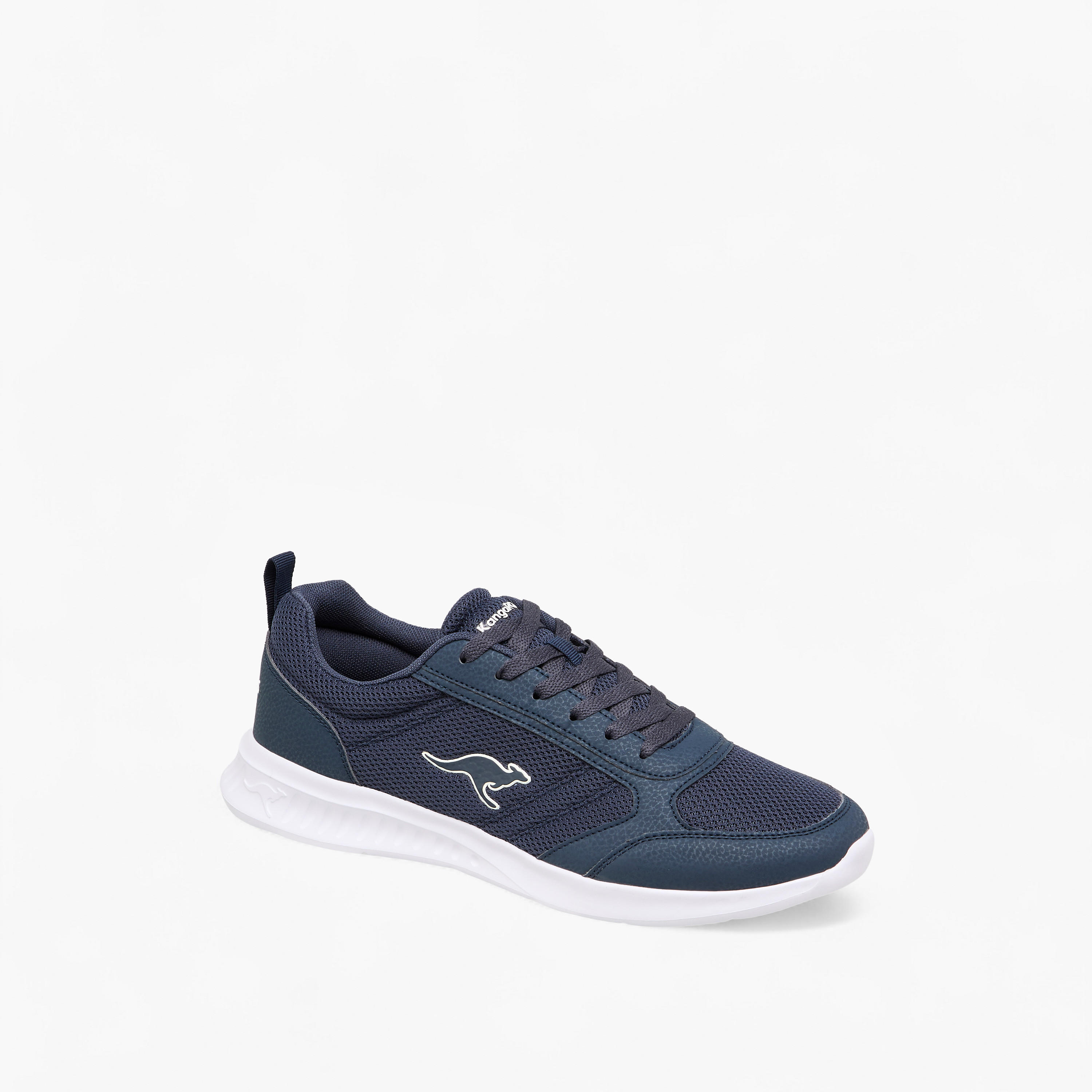 KangaROOS Men's Textured Sports Shoes with Lace-Up Closure-sports-men-shoes-image-2