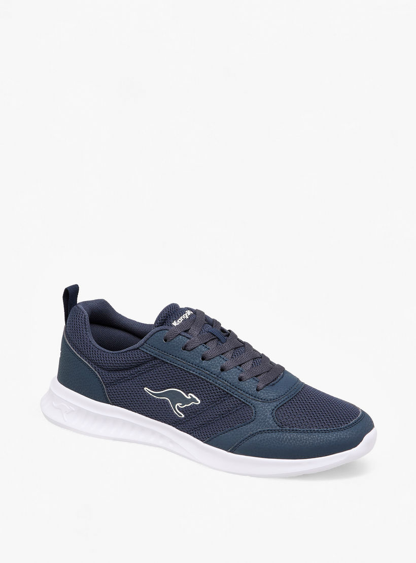 KangaROOS Men's Textured Sports Shoes with Lace-Up Closure-sports-men-shoes-image-2