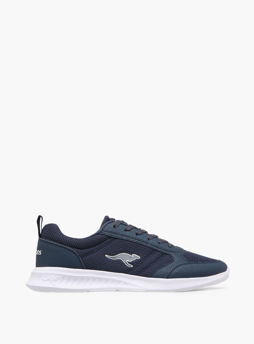 KangaROOS Men's Textured Sports Shoes with Lace-Up Closure-sports-men-shoes-image-3