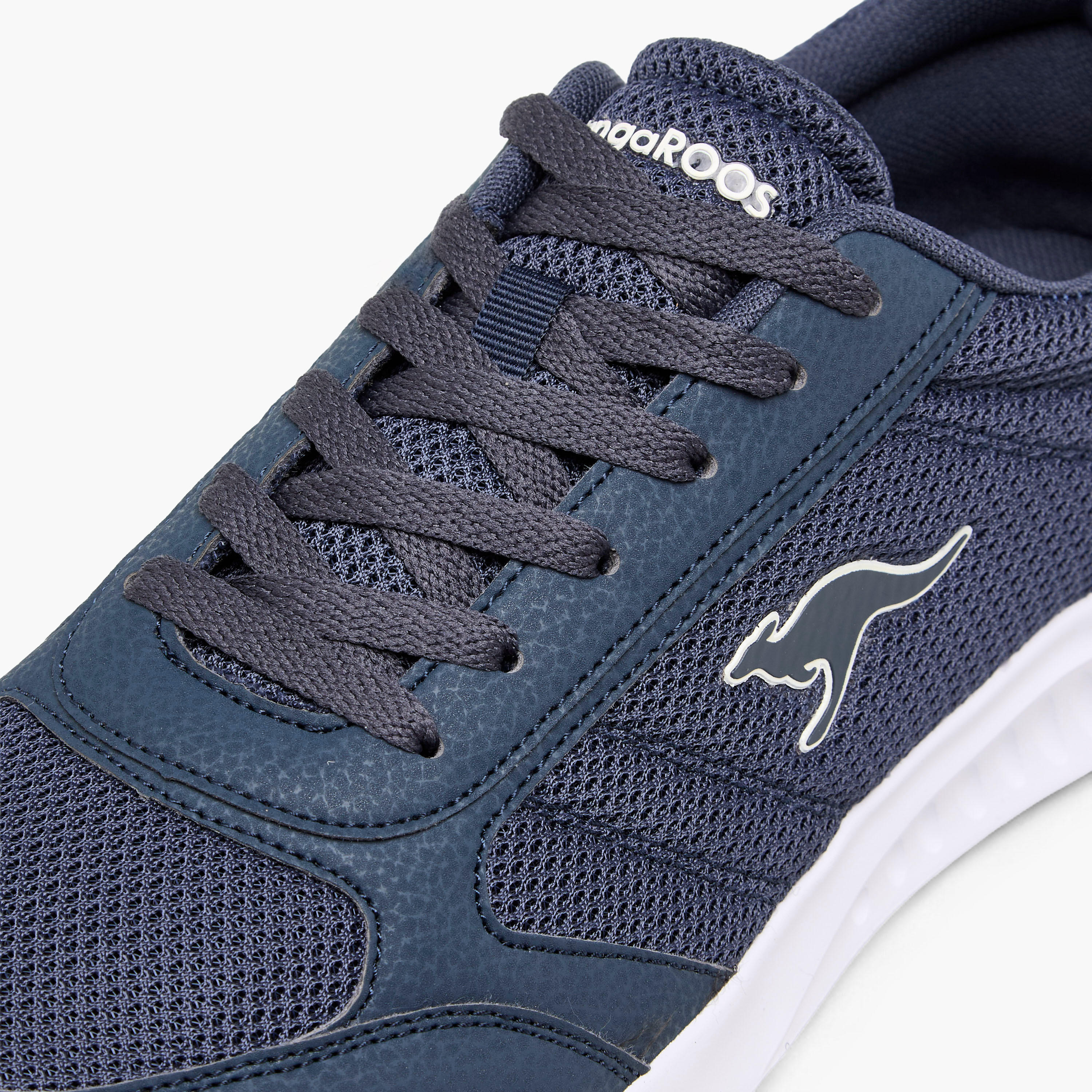 KangaROOS Men's Textured Sports Shoes with Lace-Up Closure-sports-men-shoes-image-4