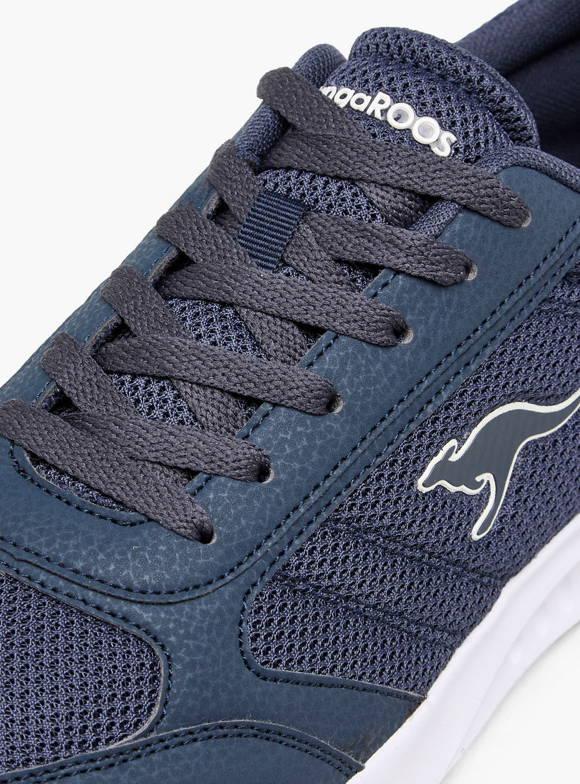 KangaROOS Men's Textured Sports Shoes with Lace-Up Closure-sports-men-shoes-image-4