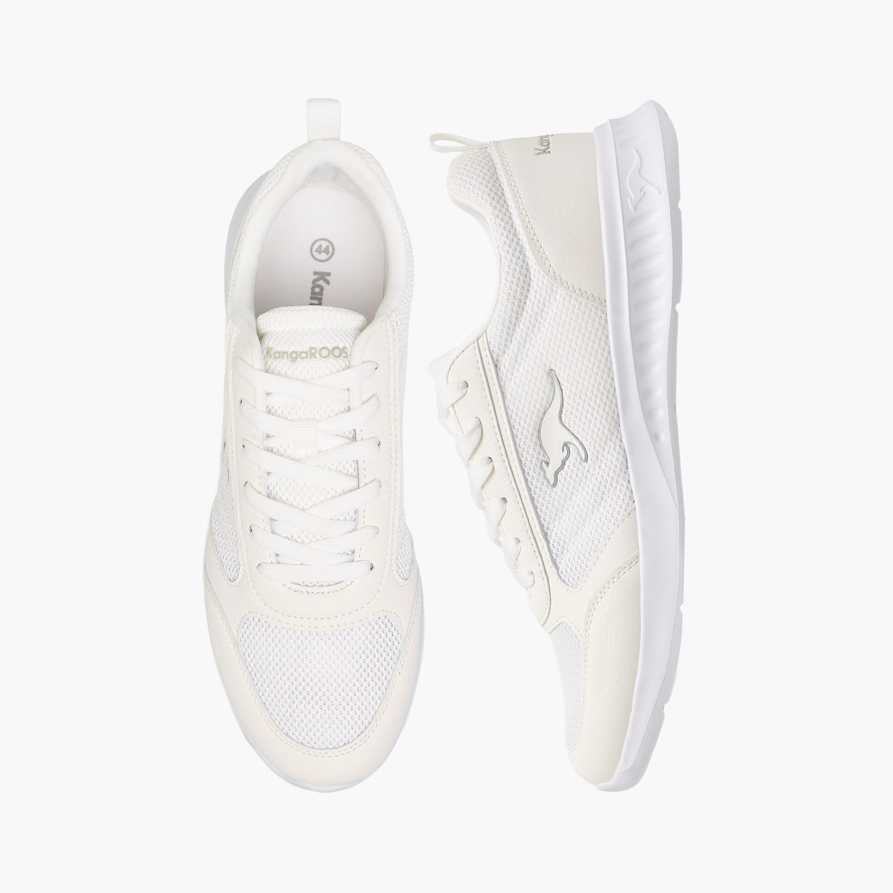 حذاء رياضي بارز الملمس برباط إغلاق للرجال من كانغاروز-sports-men-shoes-image-1