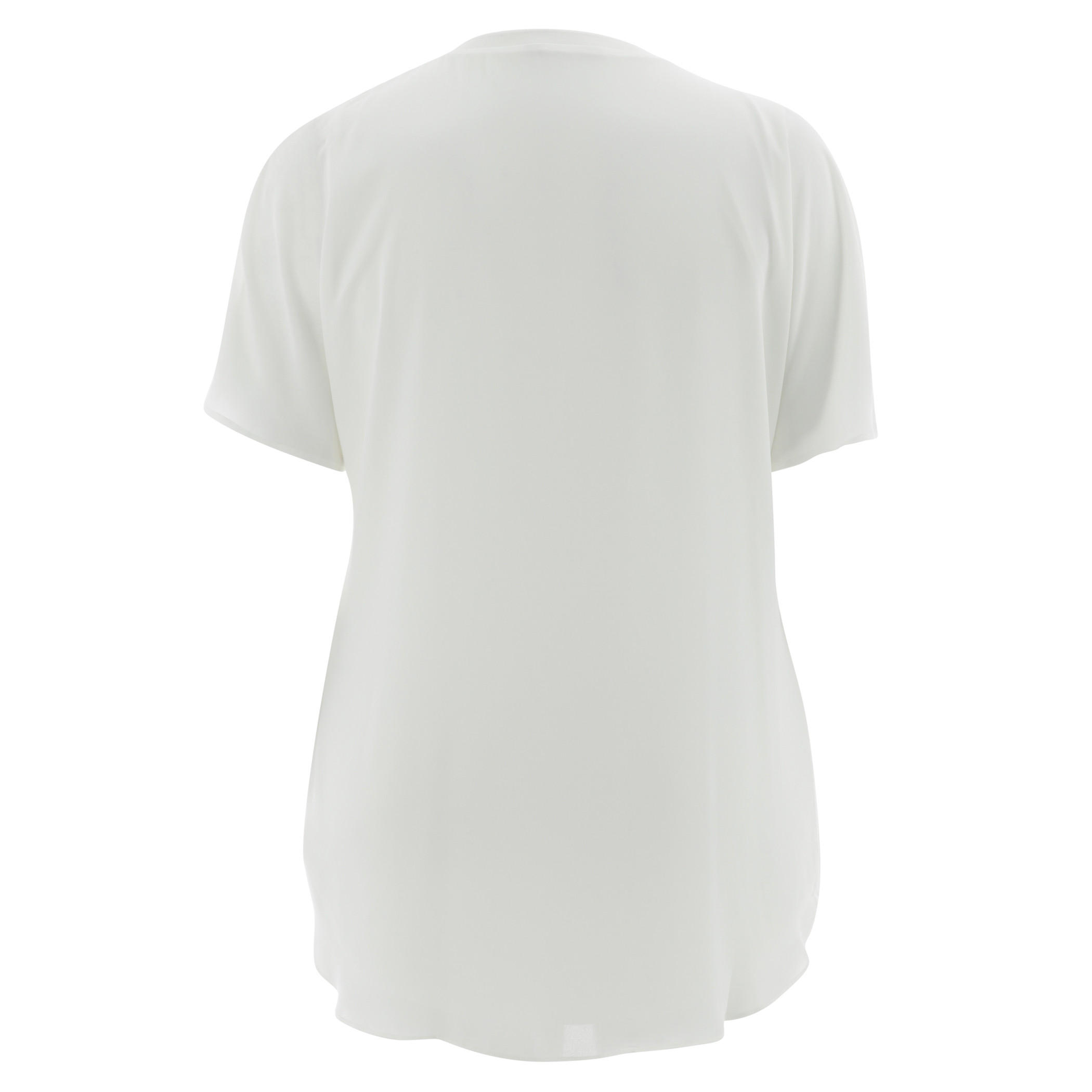 Plus Size Solid Colour T-shirt-women-clothing-shirtsandblouses-blouses-image-2