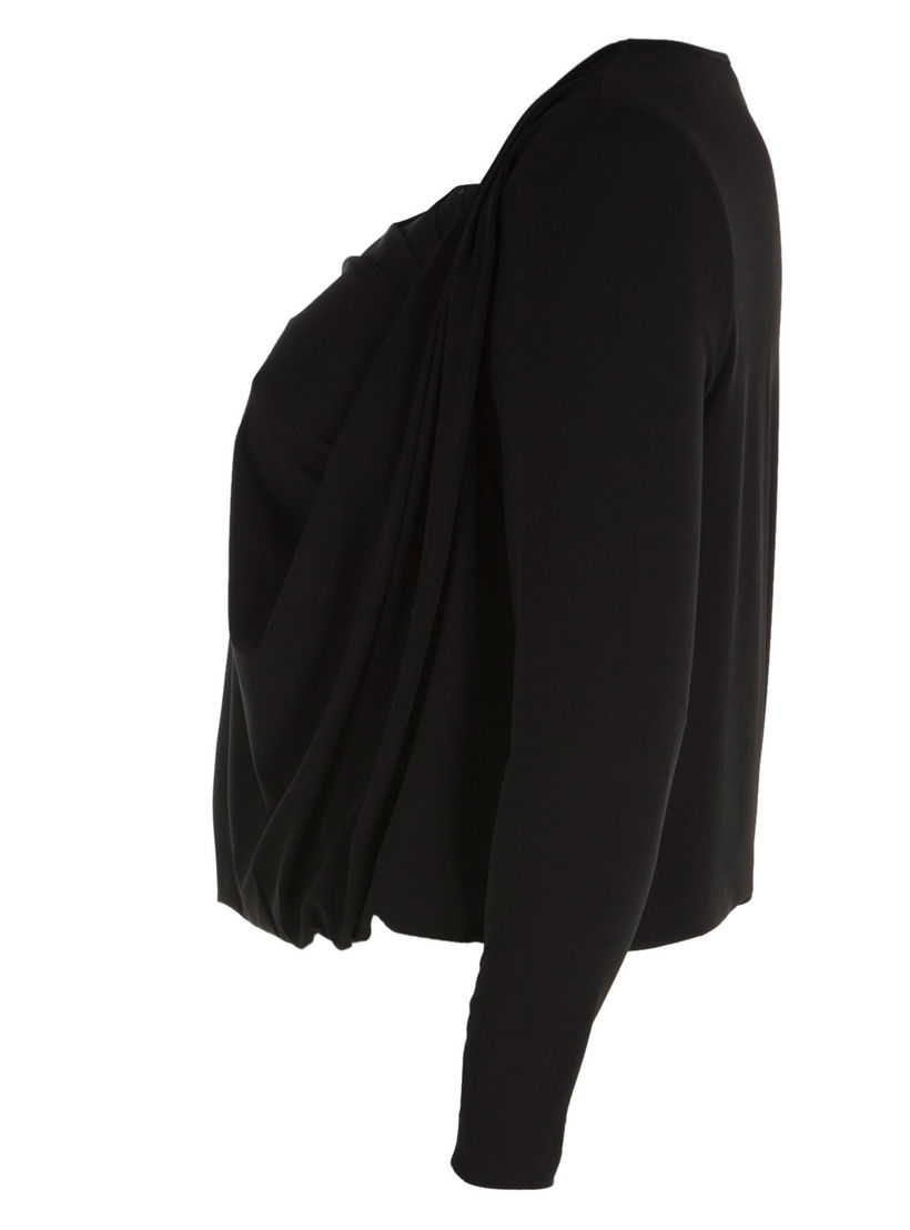 Plus Size Solid Colour Top-women-clothing-shirtsandblouses-blouses-image-3