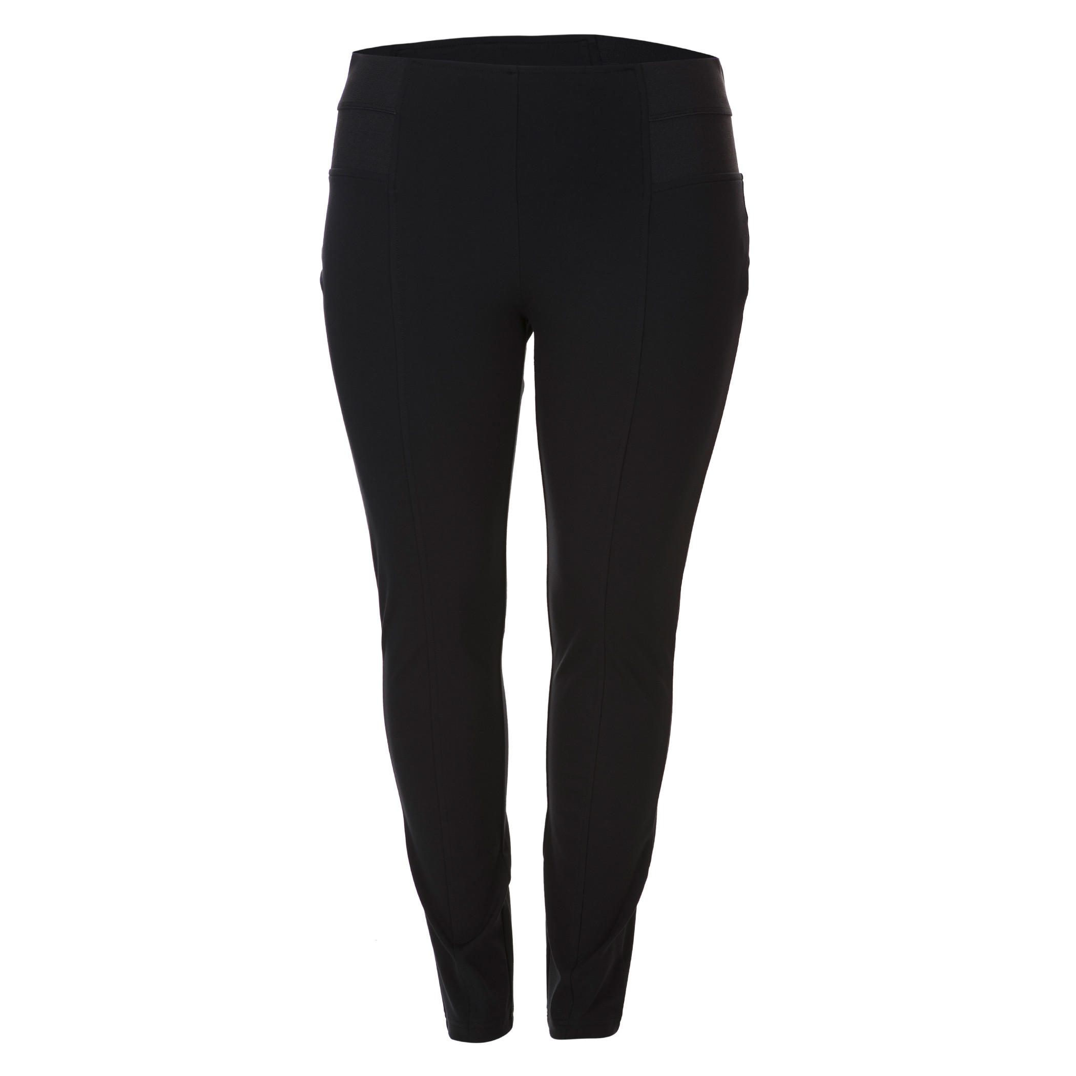 Plus Size Solid Colour Leggings-women-clothing-bottoms-leggings-image-1