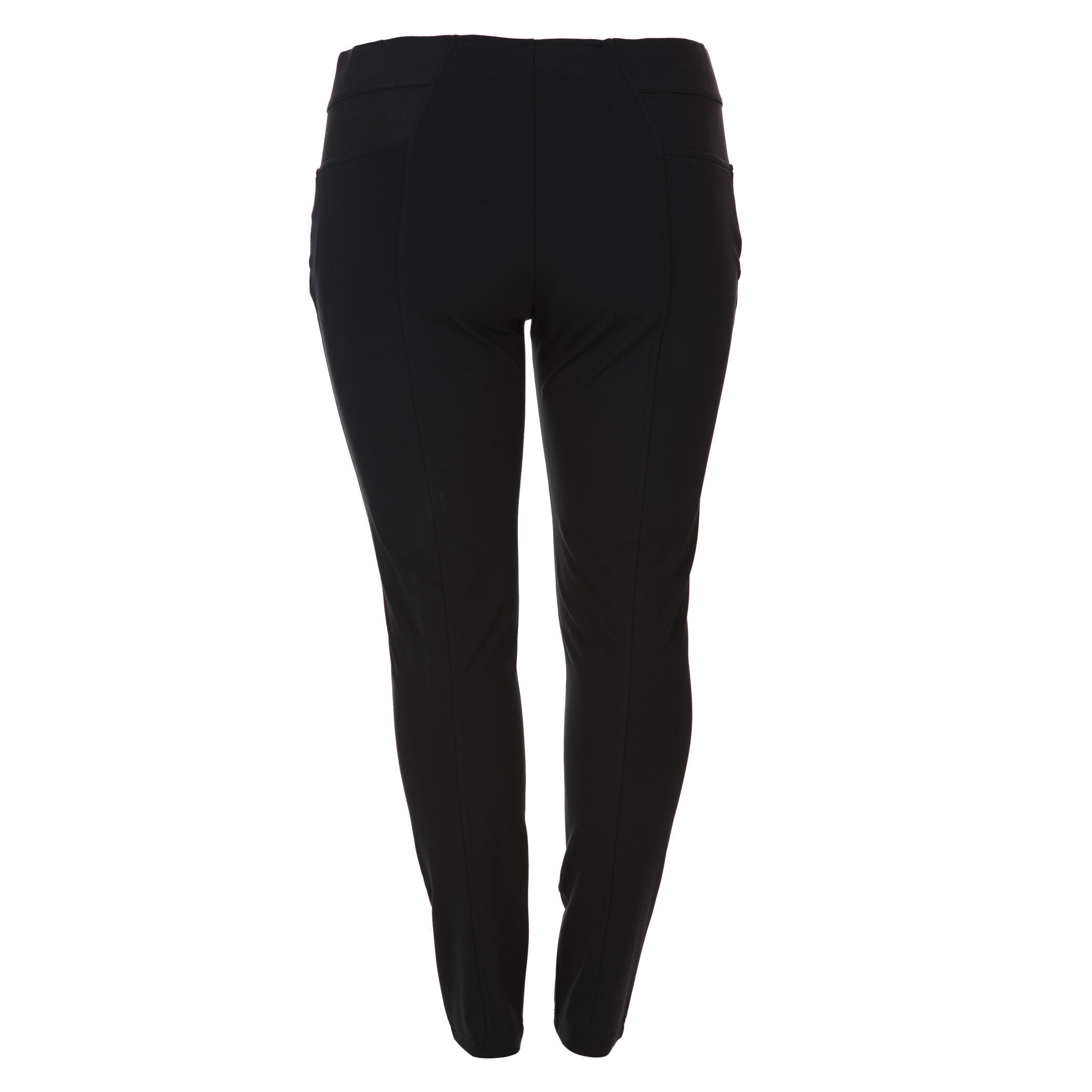 Plus Size Solid Colour Leggings-women-clothing-bottoms-leggings-image-2