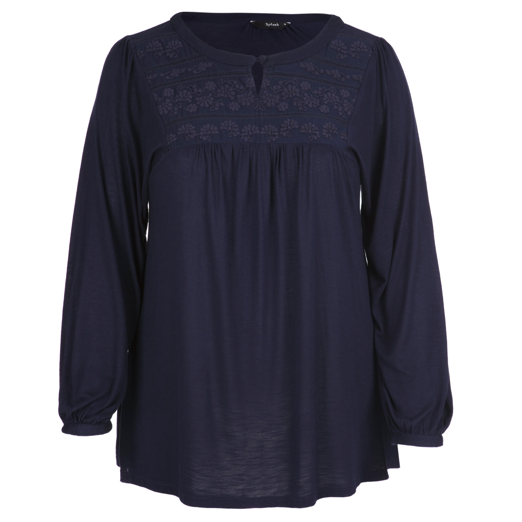 Embroidered Long-sleeved Top-women-clothing-shirtsandblouses-blouses-image-3