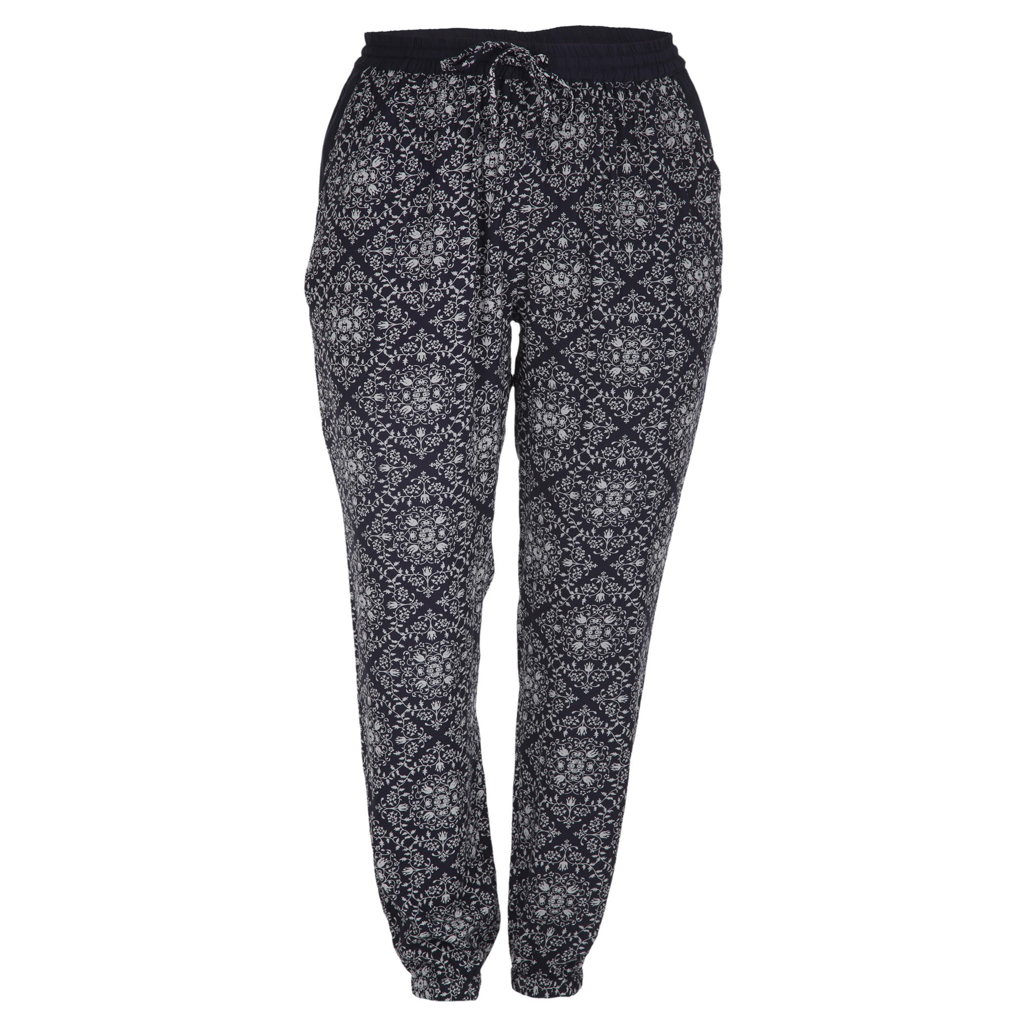 Floral Print Pants-women-clothing-bottoms-trousers-image-1