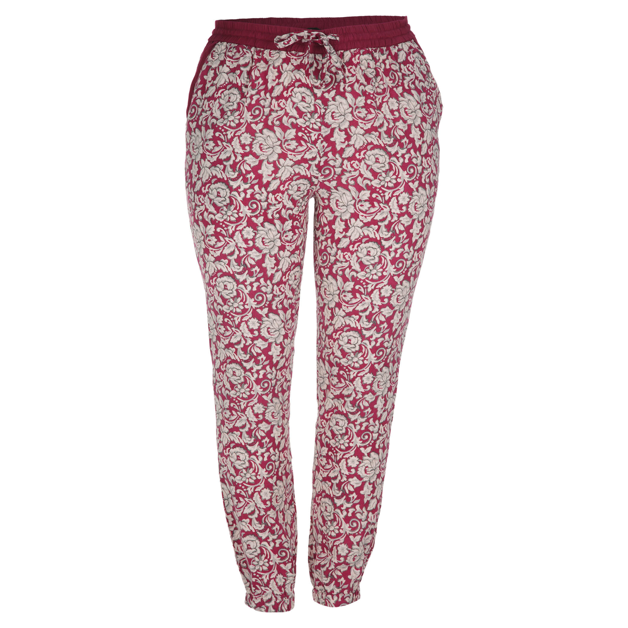 Floral Print Pants-women-clothing-bottoms-trousers-image-4