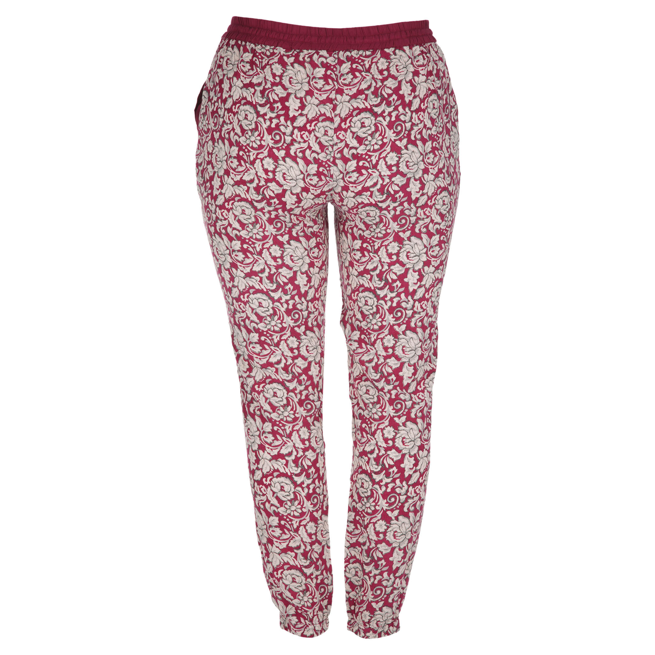 Floral Print Pants-women-clothing-bottoms-trousers-image-5