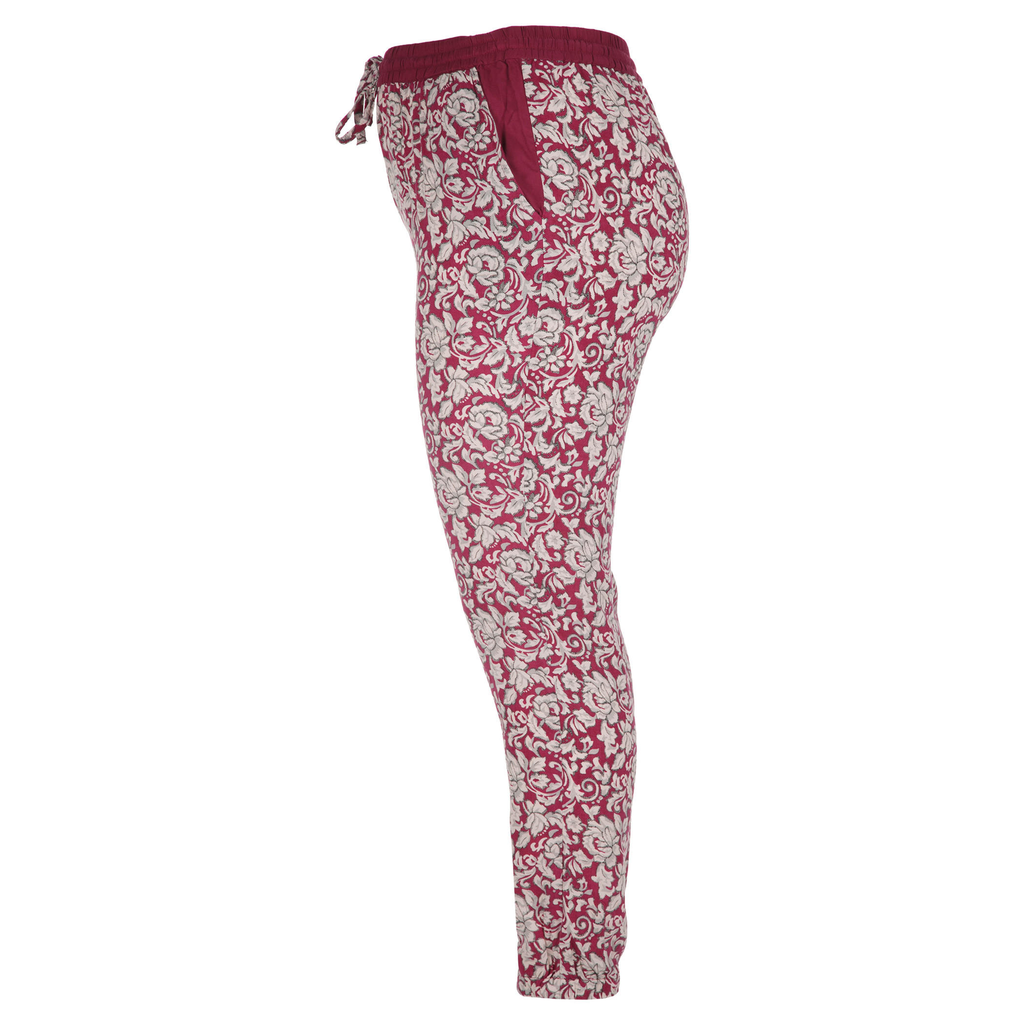 Floral Print Pants-women-clothing-bottoms-trousers-image-6