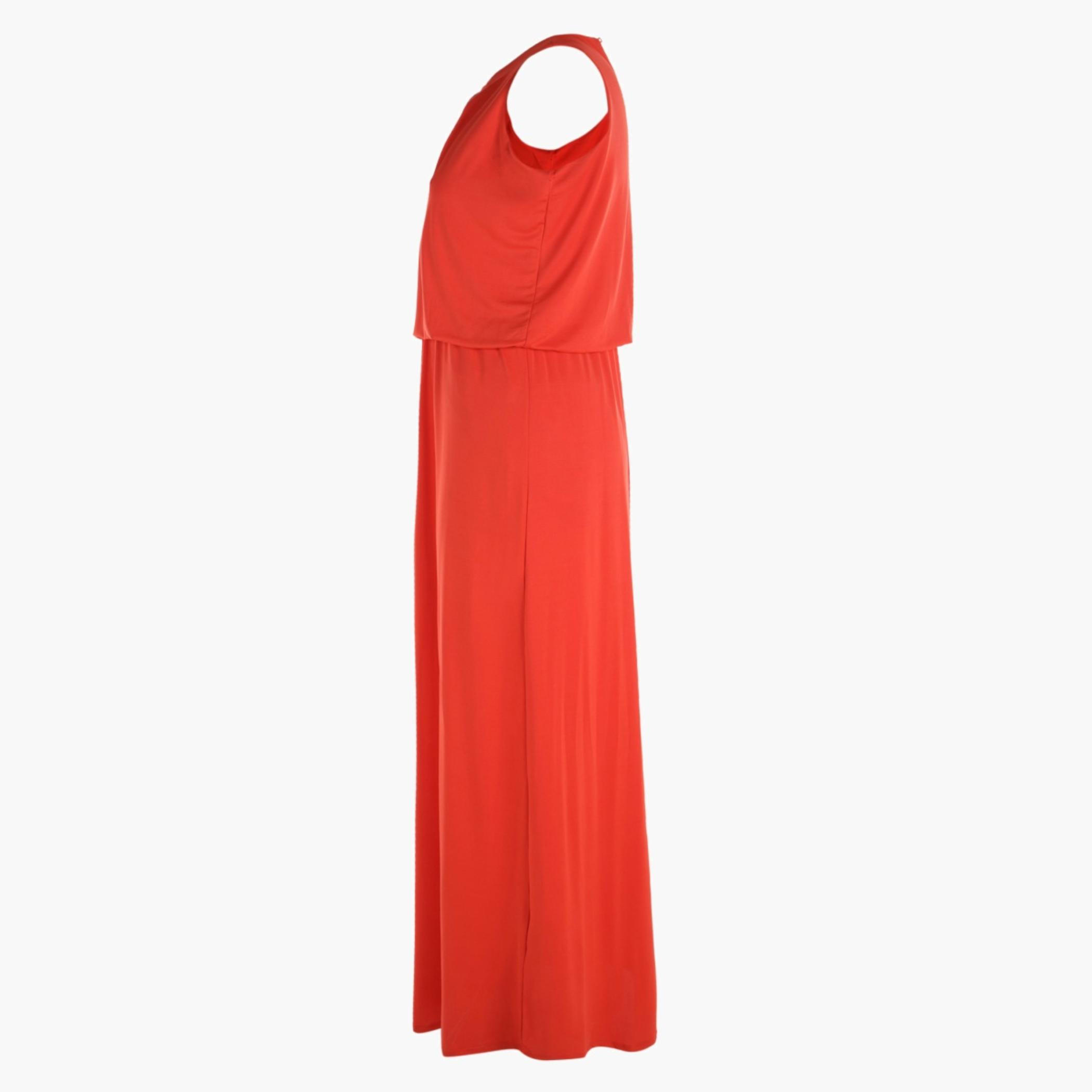 Plus Size Solid Colour Maxi Dress-women-clothing-dresses-image-1