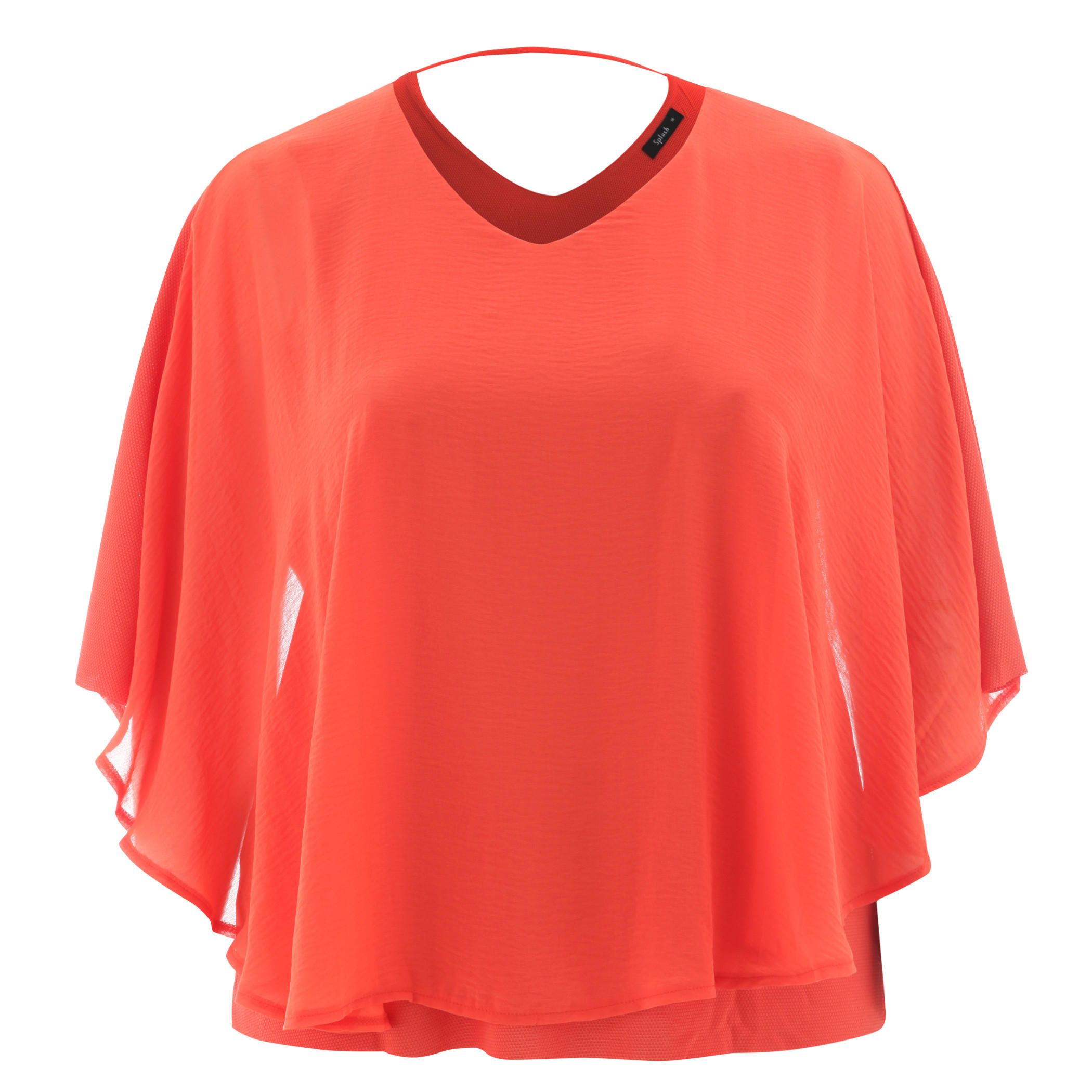Plus Size Solid Colour Top-women-clothing-shirtsandblouses-blouses-image-1