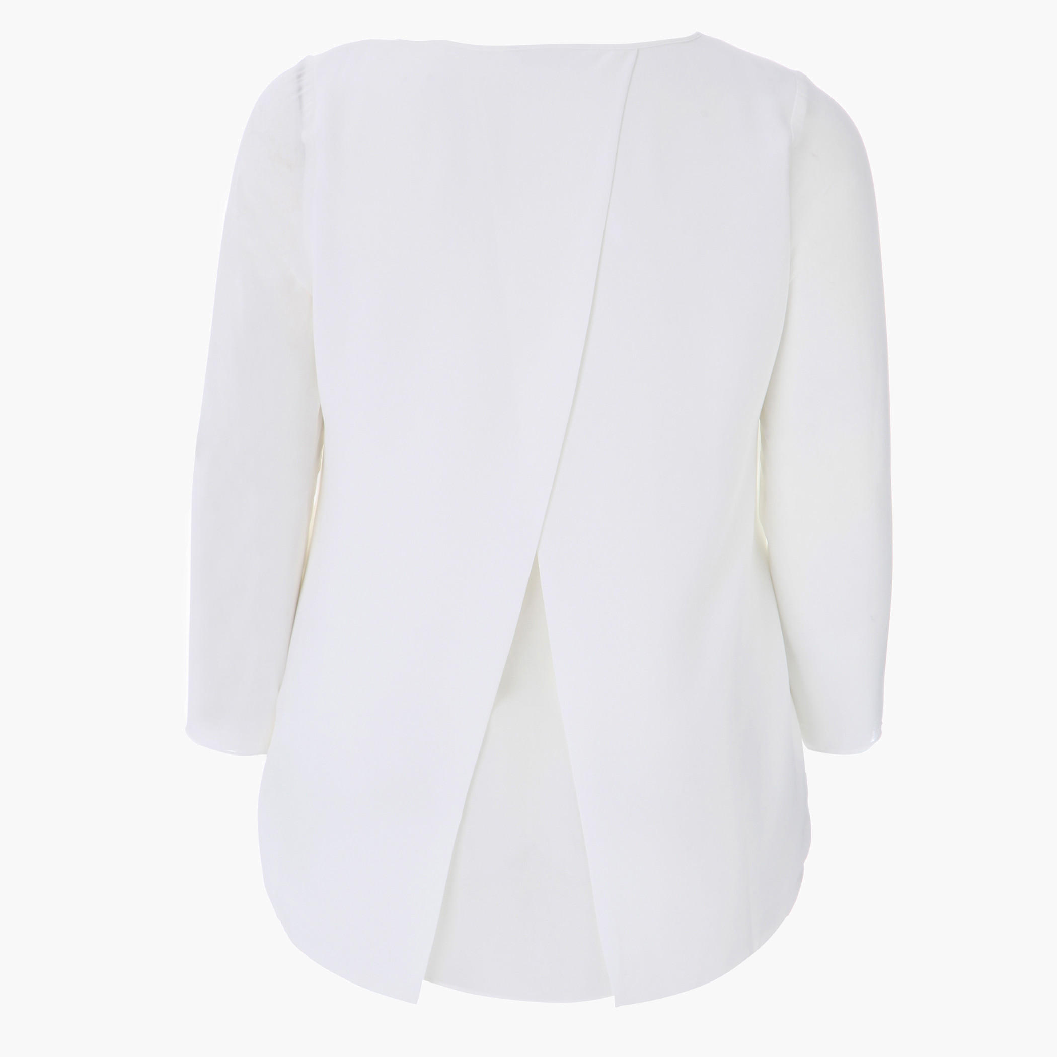 Plus Size Solid Colour Top-women-clothing-shirtsandblouses-blouses-image-2